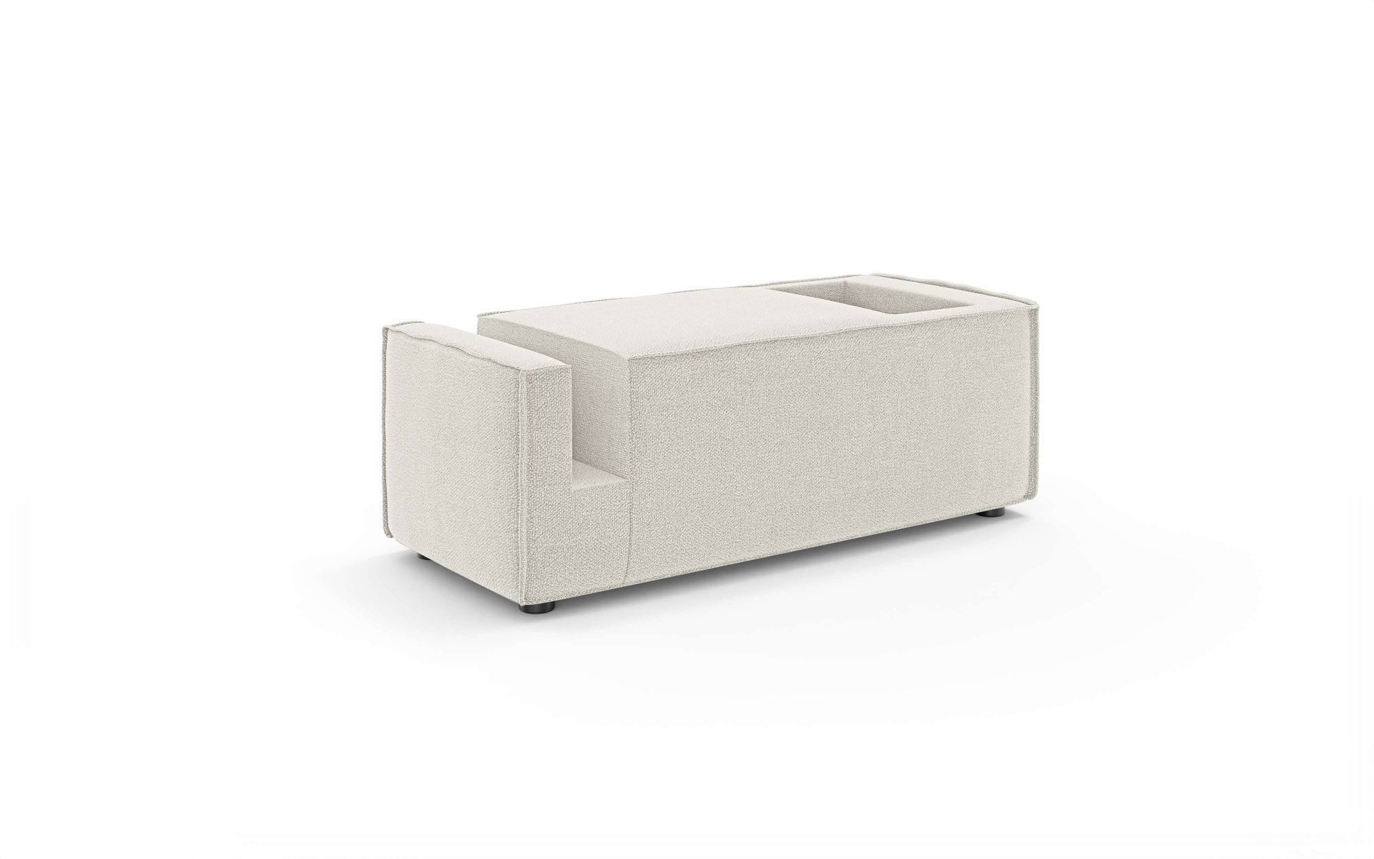 INOSIGN Sofaelement »HAILY Tisch für das Modulsofa, Masse B/T/H: 45/100/37 cm«, als Modul oder separat verwendbar, mit Steckfach und Ablagefläche