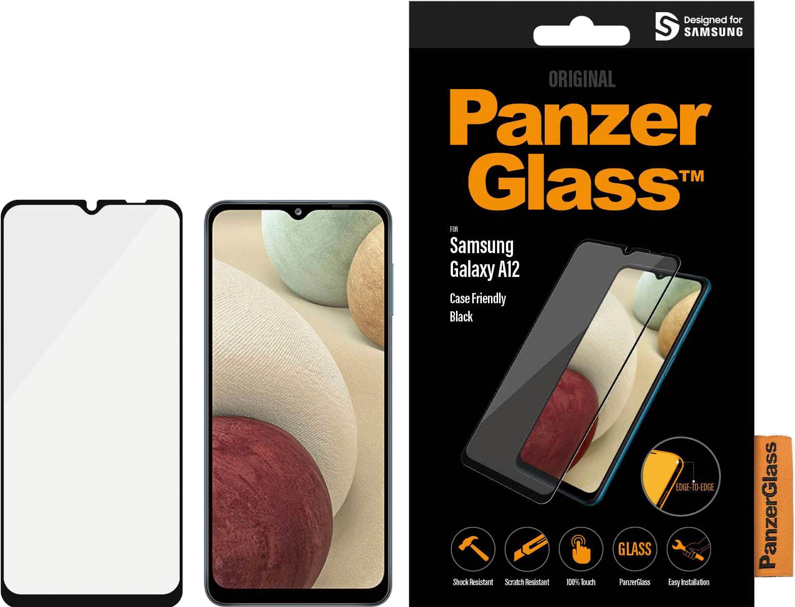 Image of PanzerGlass Displayschutzglas »7251«, für Galaxy A12 bei Ackermann Versand Schweiz