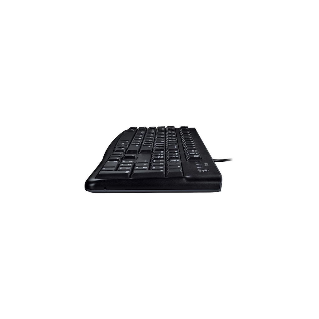 Logitech PC-Tastatur »K120 CH-Layout«, (Ziffernblock)