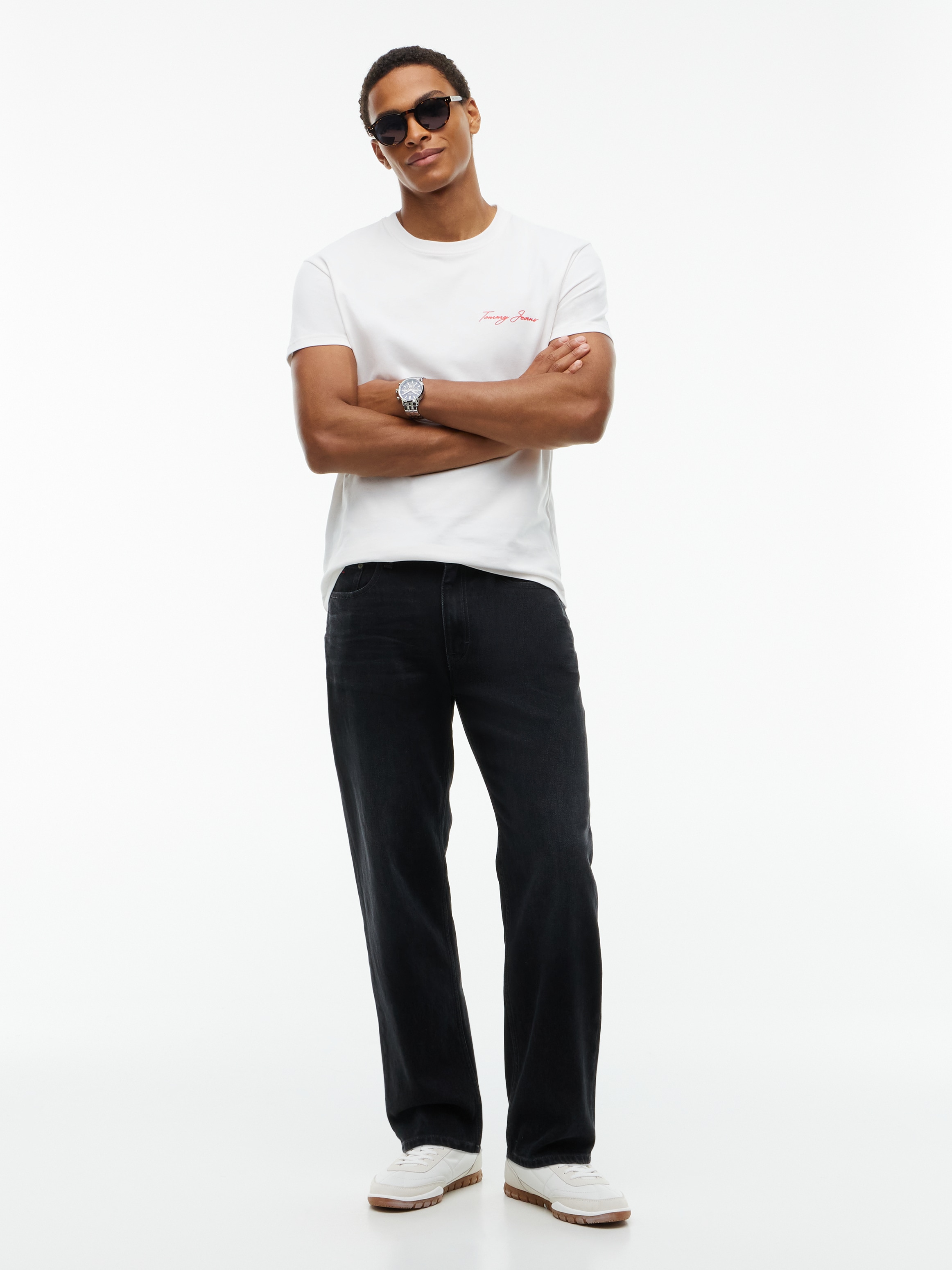 Tommy Jeans Jeans taille basse »SONNY TAPERED« Coupe régulière avec poches