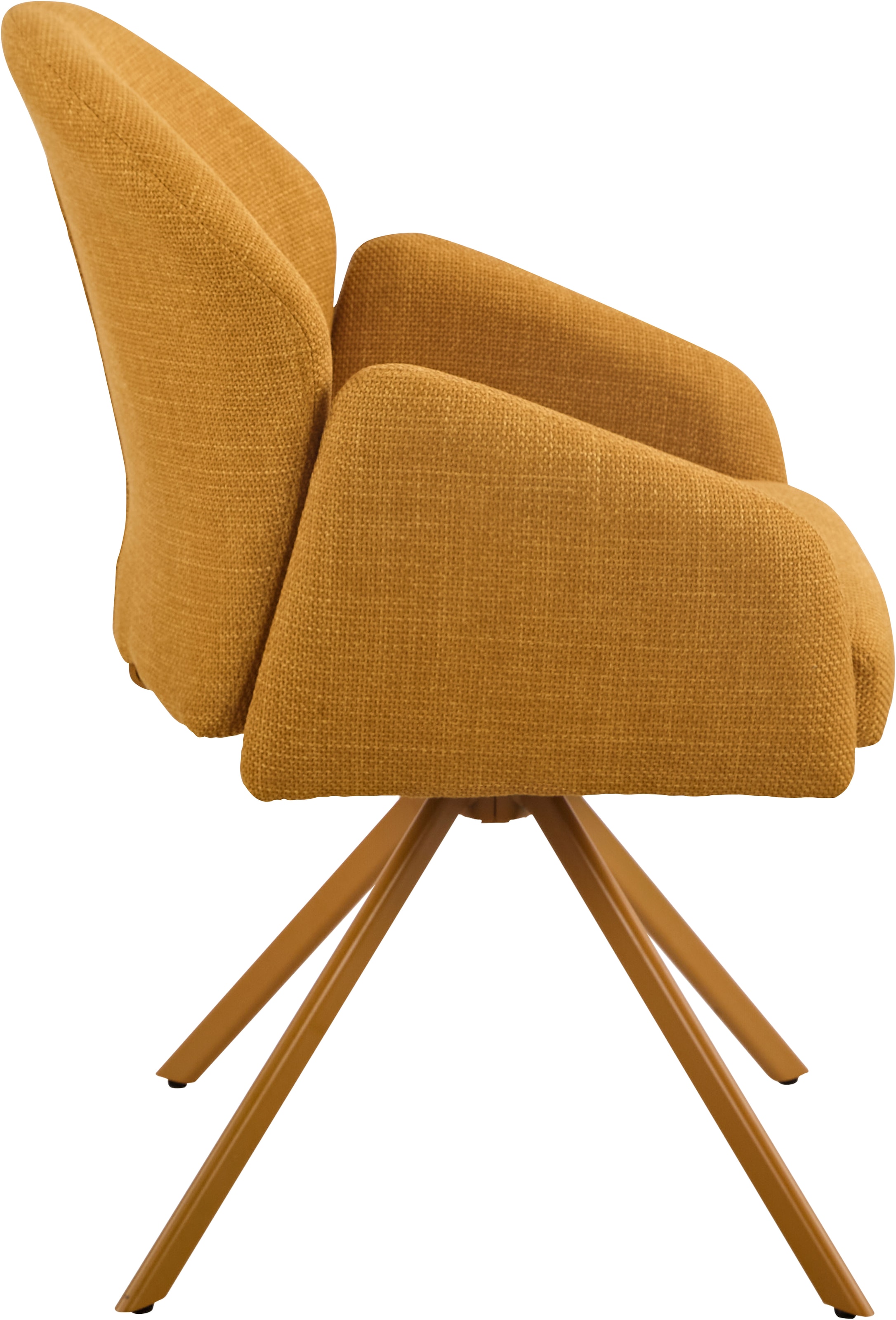 HELA Armlehnstuhl »HOLLY« (Set) 1 Stk.360° drehbar, Armlehnen, Gestell angepasst, Swing Back Komfortrücken