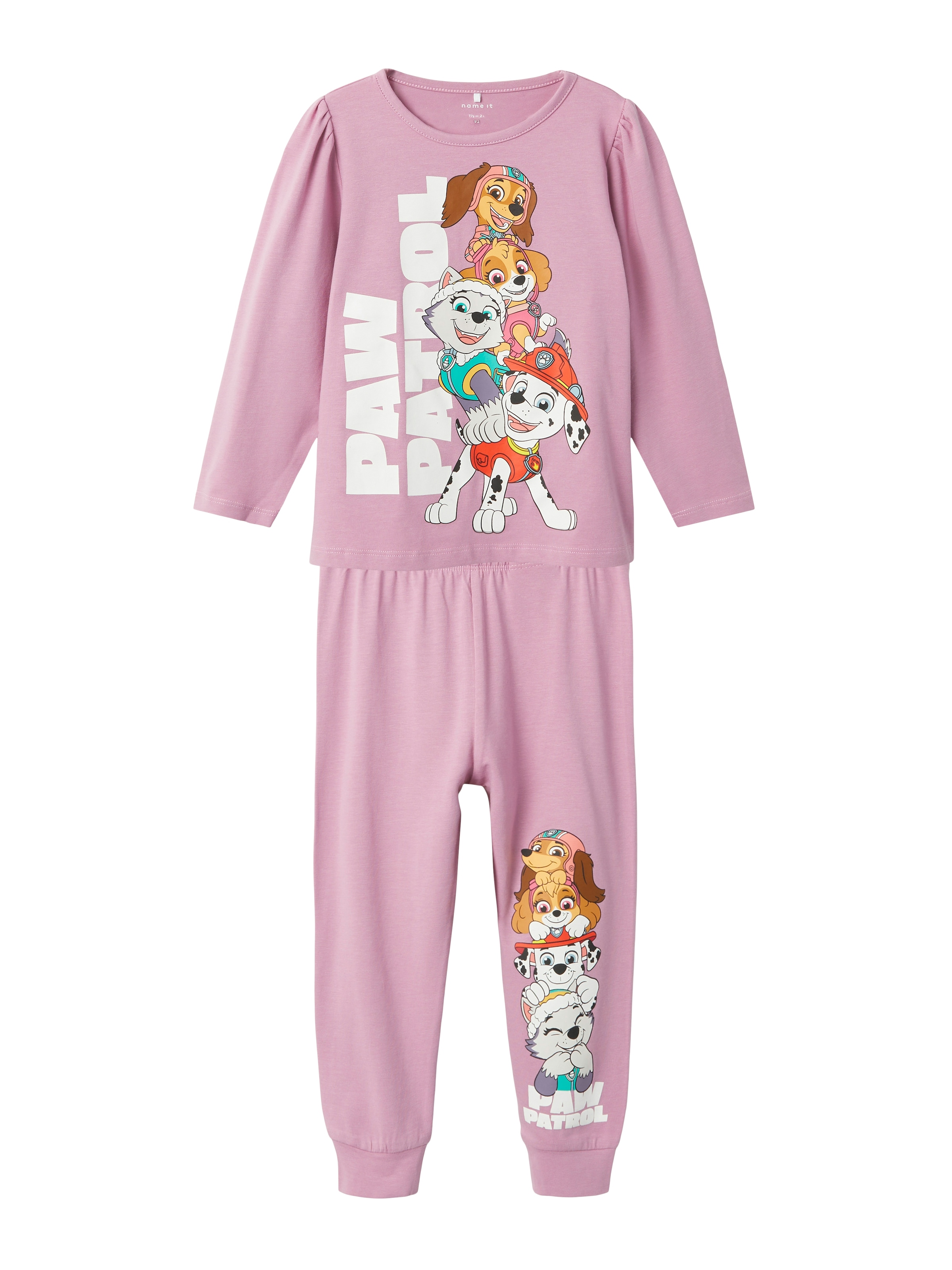 Pyjama »NMFAKIRI PAWPATROL LS NIGHTSET NOOS CPLG«, (Set, 2 tlg.)