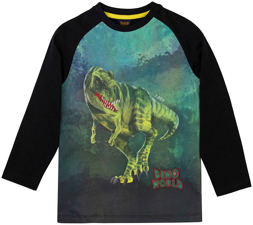 Modische Dino World World versandkostenfrei Langarmshirt« Langarmshirt »Dino bestellen