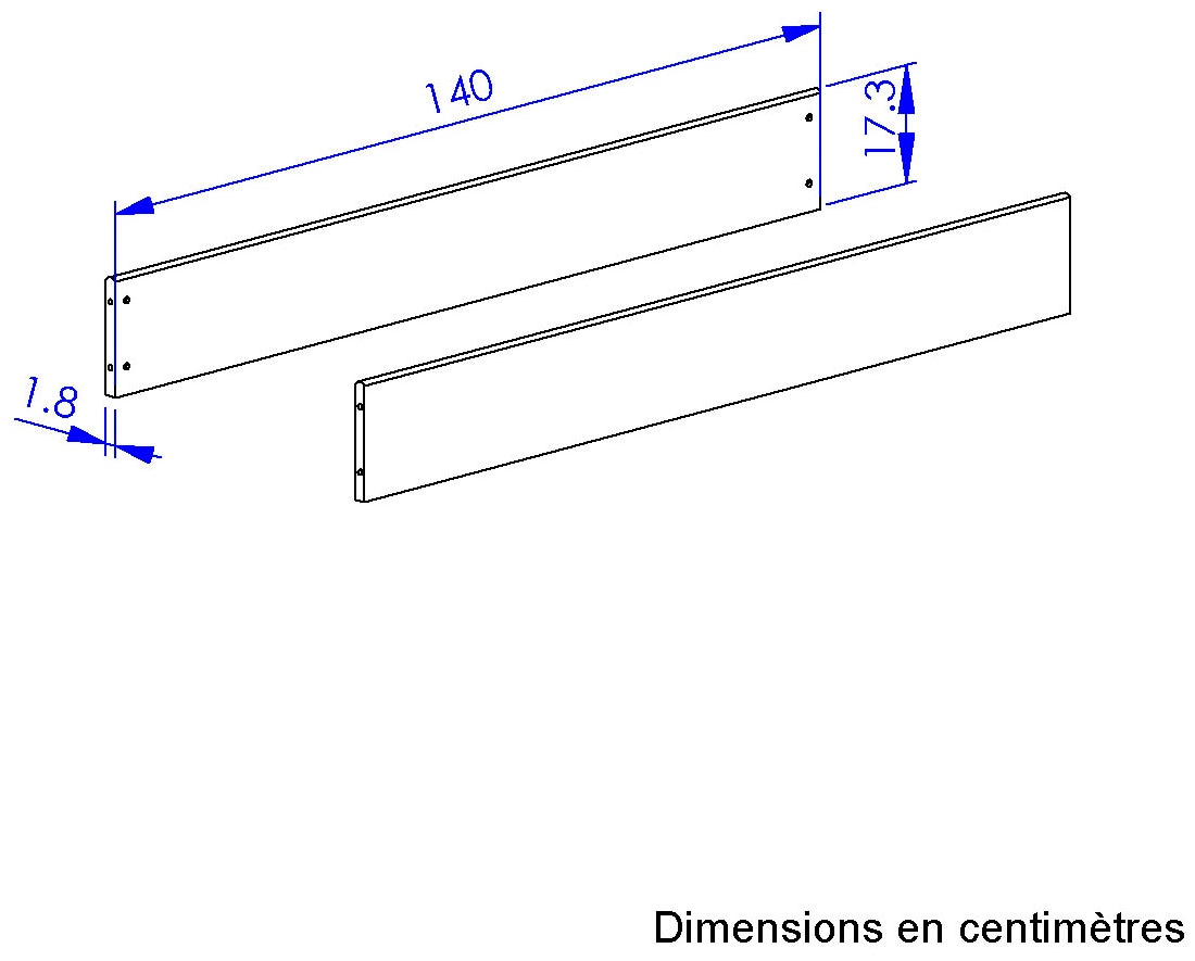 Gami Umbauseiten »Basile Umbauseiten« zur Umwandlung des Babybetts in ein Little Bed