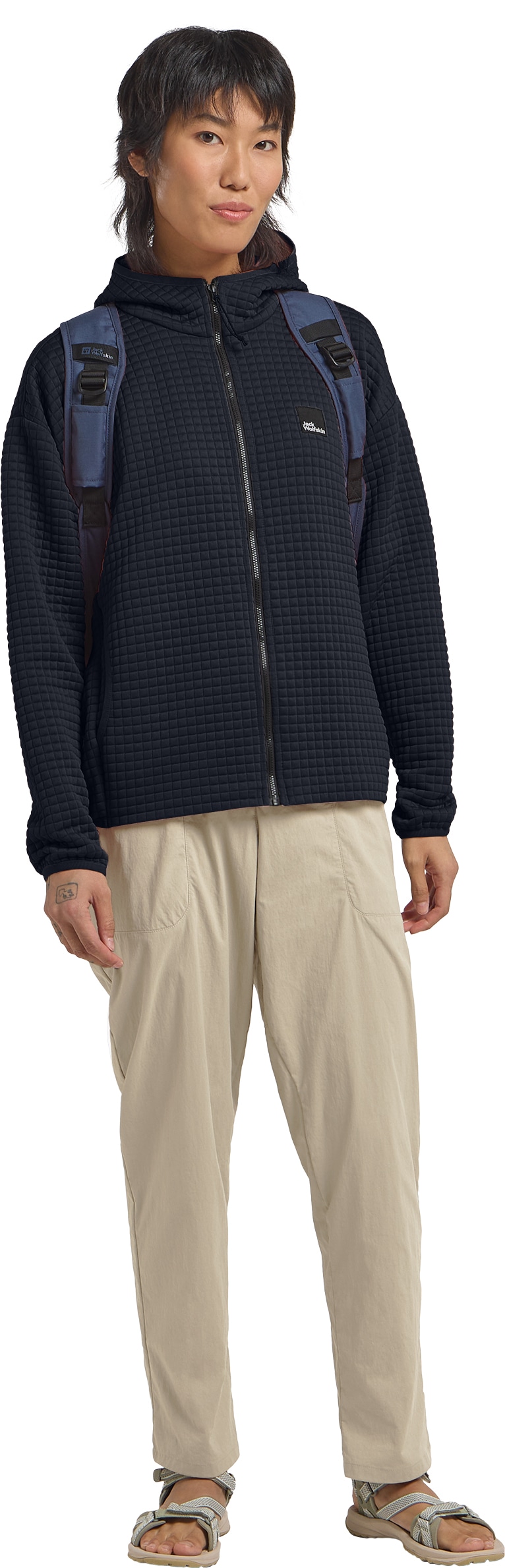 Jack Wolfskin Fleecejacke »MOGARI HOODED FZ W«