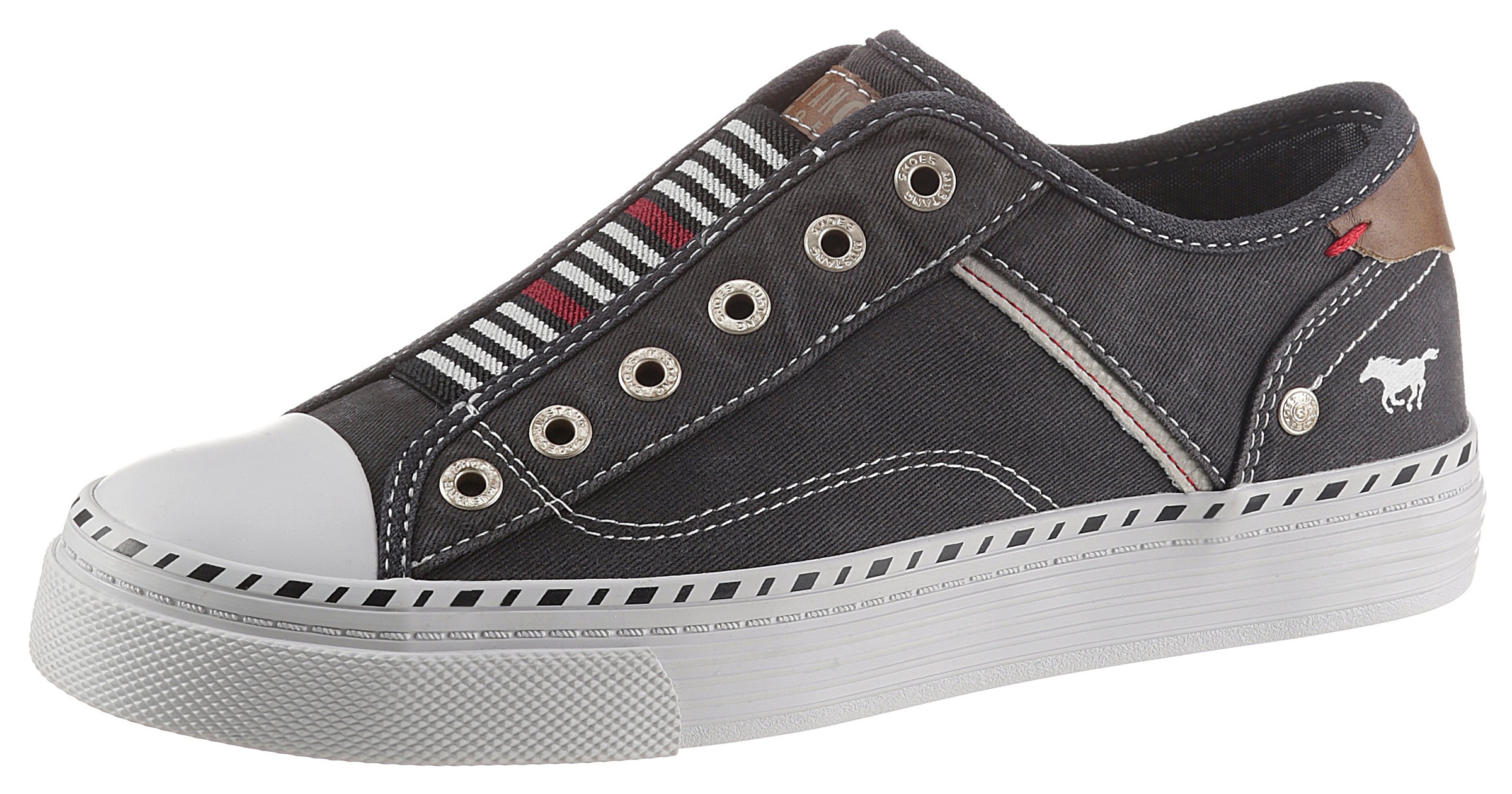Image of Mustang Shoes Slip-On Sneaker, mit praktischem Gummizug bei Ackermann Versand Schweiz