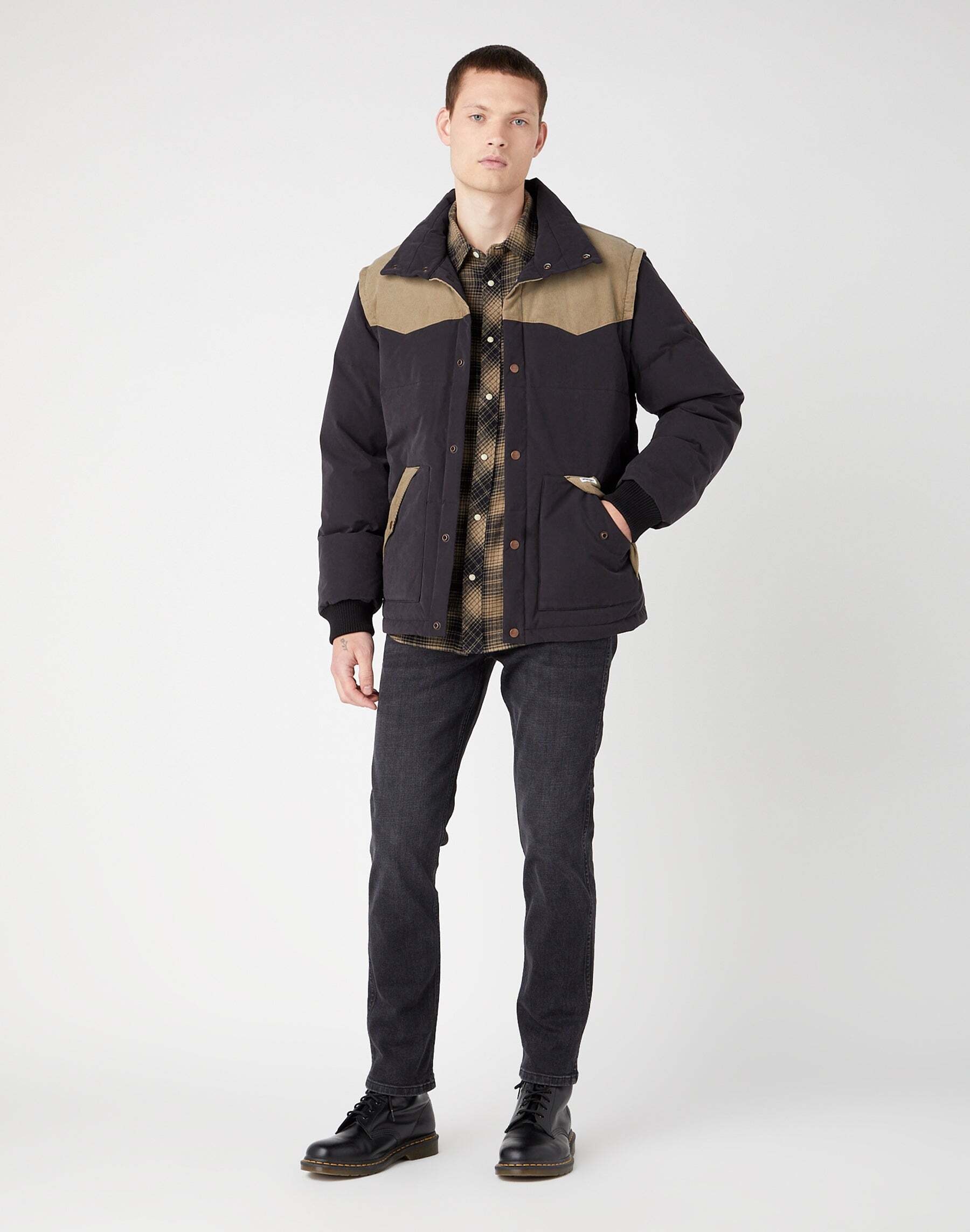Wrangler Funktionsjacke »Wrangler Jacken Detachable Sleeve«