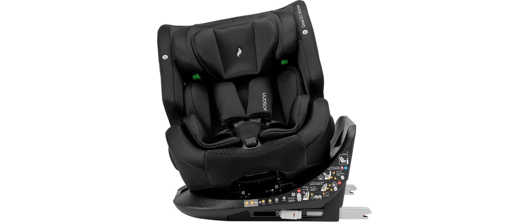 Osann Autokindersitz »One360 Klimax All Black«, Klasse 0 / 1 / II / III (bis 36 kg)