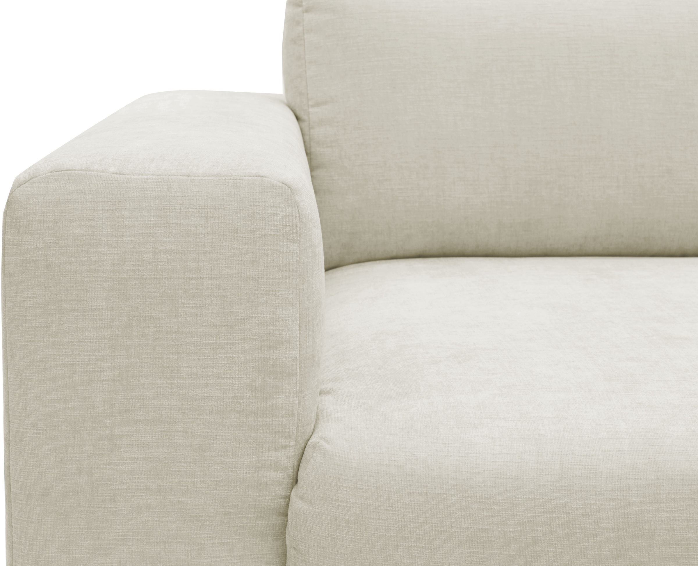 DOMO collection Big-Sofa »Dundee Megasofa Breite 276 cm, Taschenfederkern, fester Sitzkomfort« pflegeleichter, edler Strukturstoff in Chenille-Optik