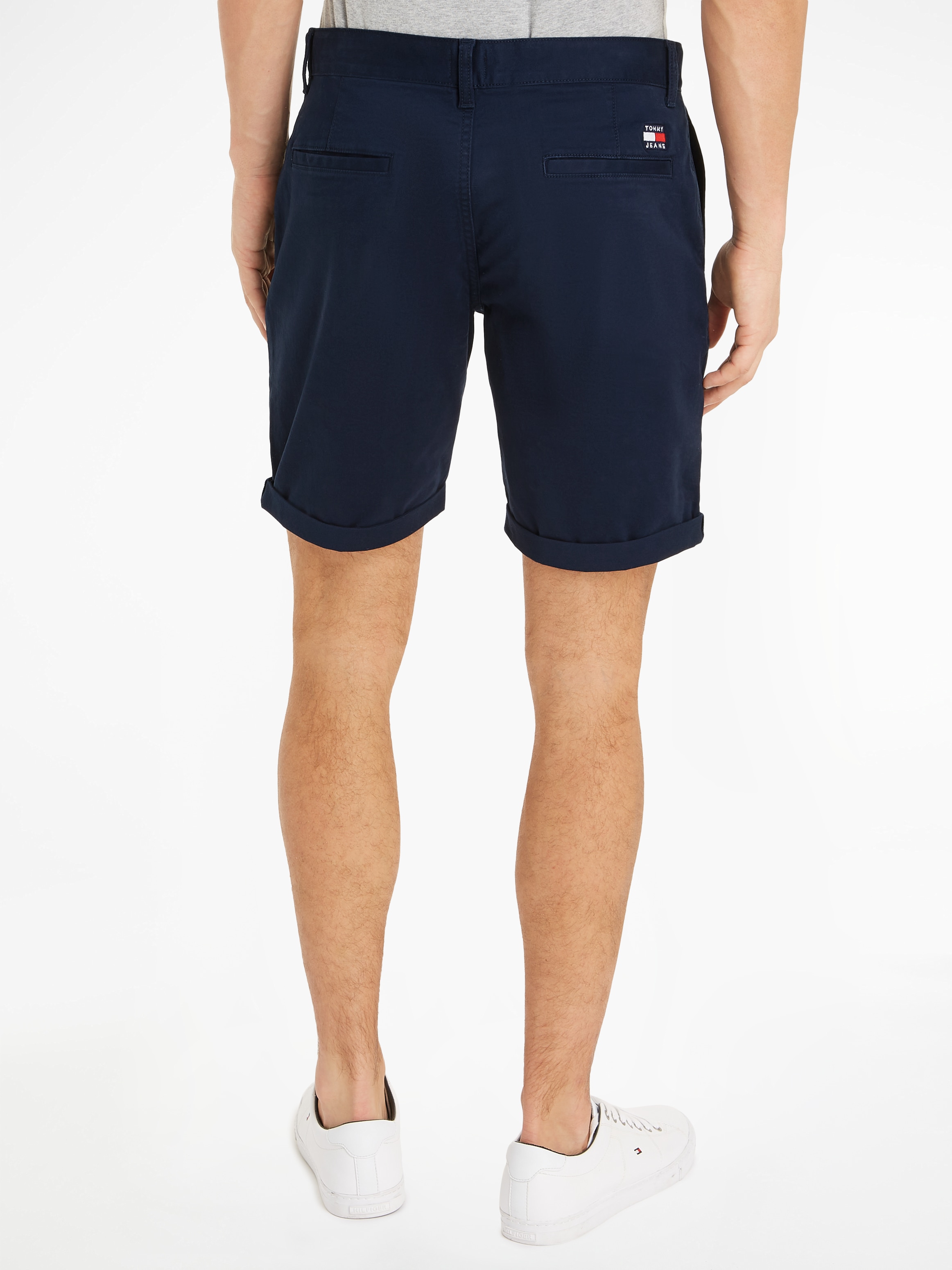 Tommy Jeans Chinoshorts »TJM SCANTON SHORT«, Markenstickerei