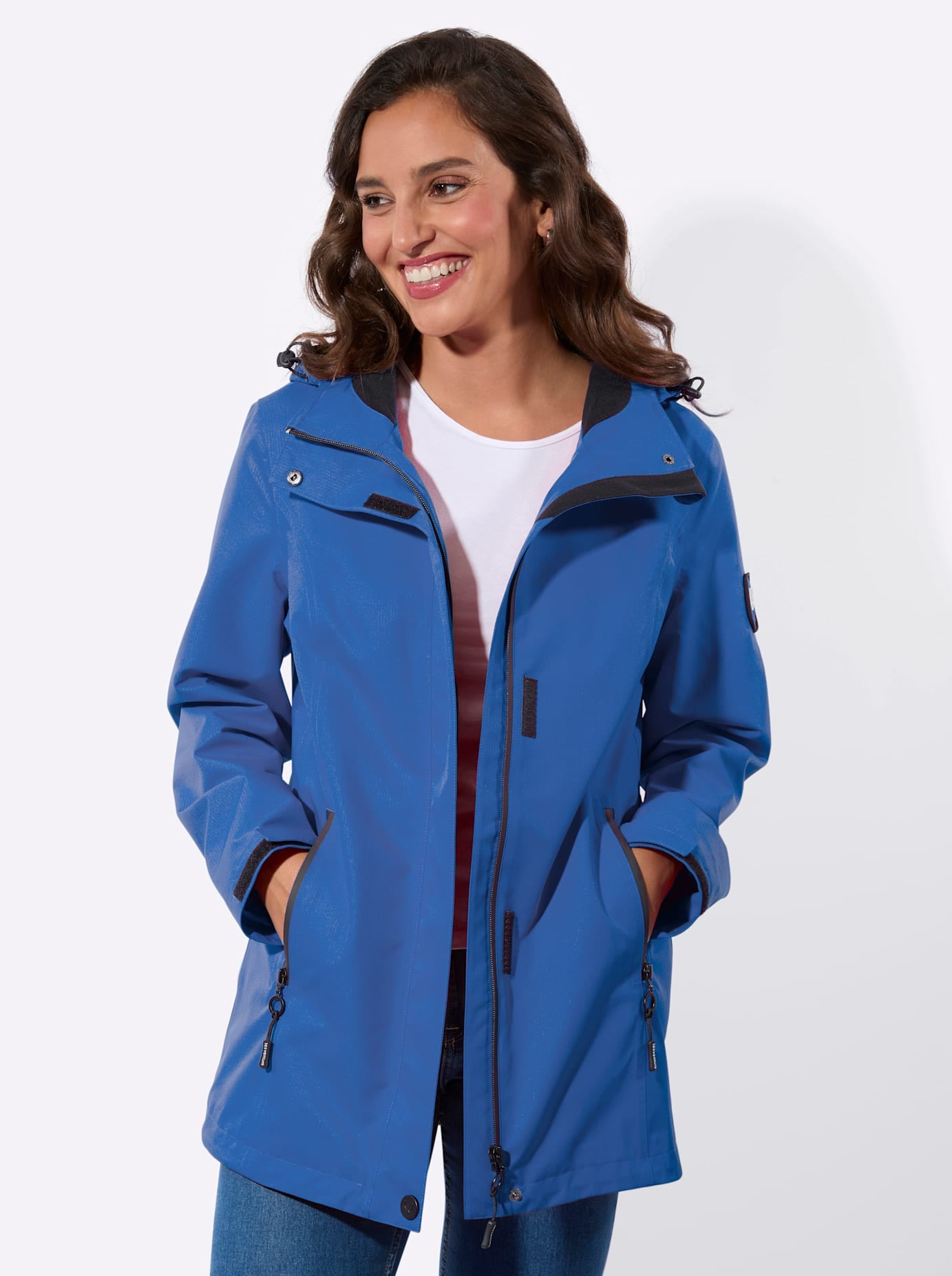 Casual Looks Veste fonctionnelle mit Kapuze