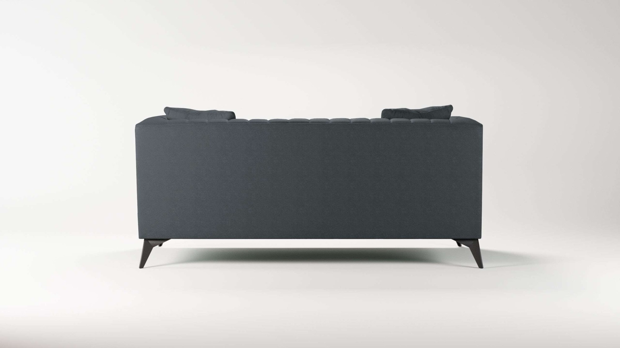 Places of Style 2-Sitzer »MATTHEW elegantes Designsofa, Masse B/T/H: 170/86/74 cm«, Steppung im Rücken, lose Sitzkissen, incl. Zierkissen