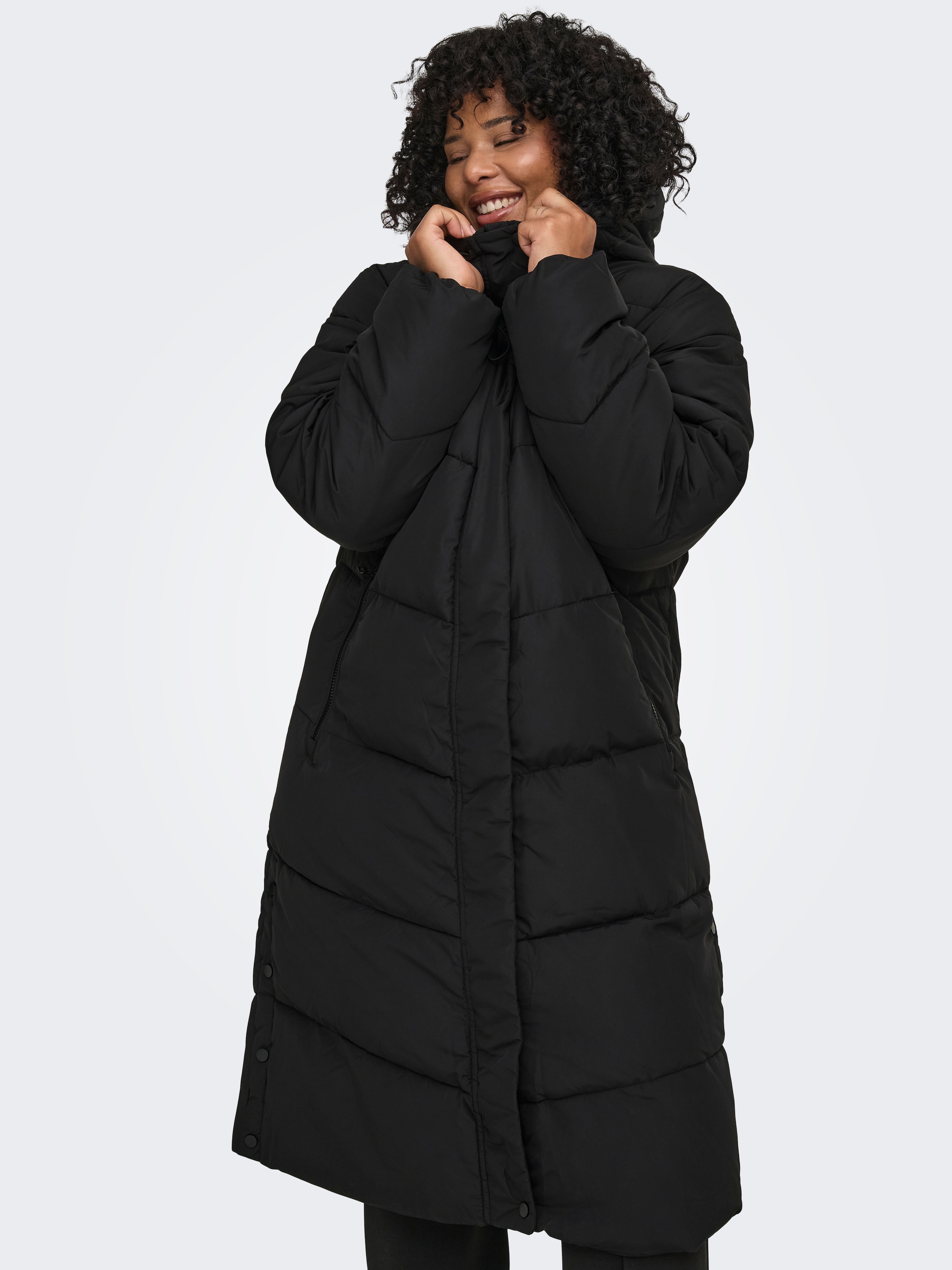Image of ONLY CARMAKOMA Steppmantel "CARMAGGI LIFE LONG PUFFER OTW"