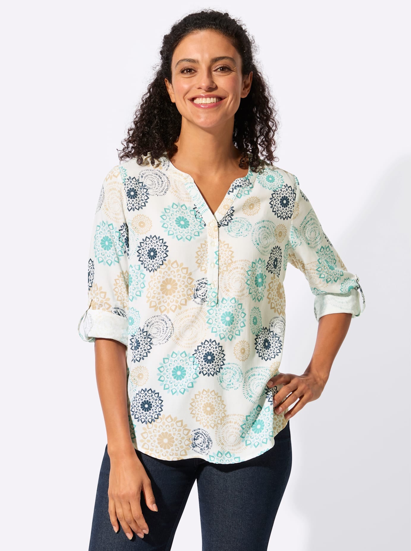 Inspirationen Blouse à pression