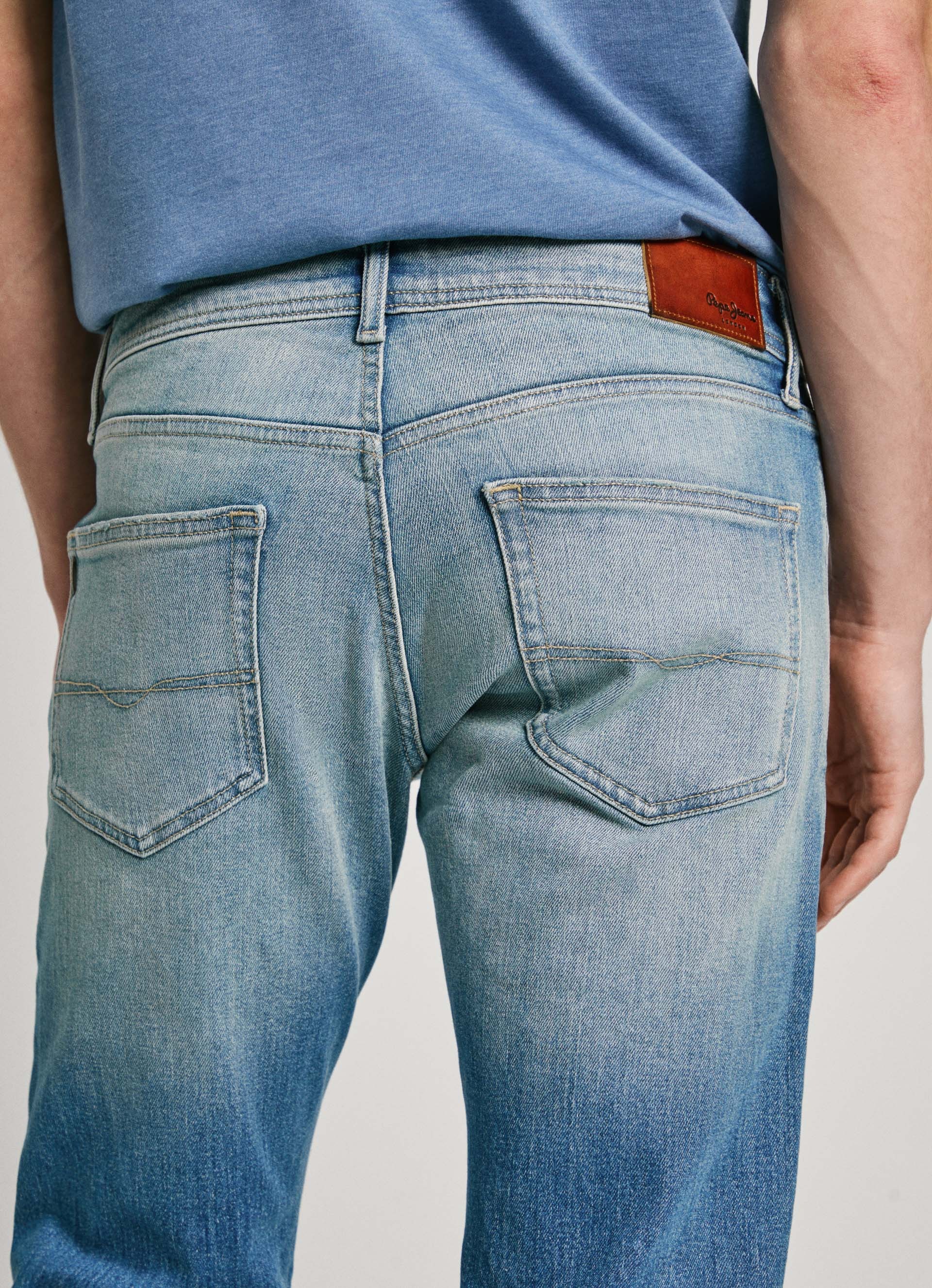 Pepe Jeans Jeans taille basse »TAPERED JEANS«