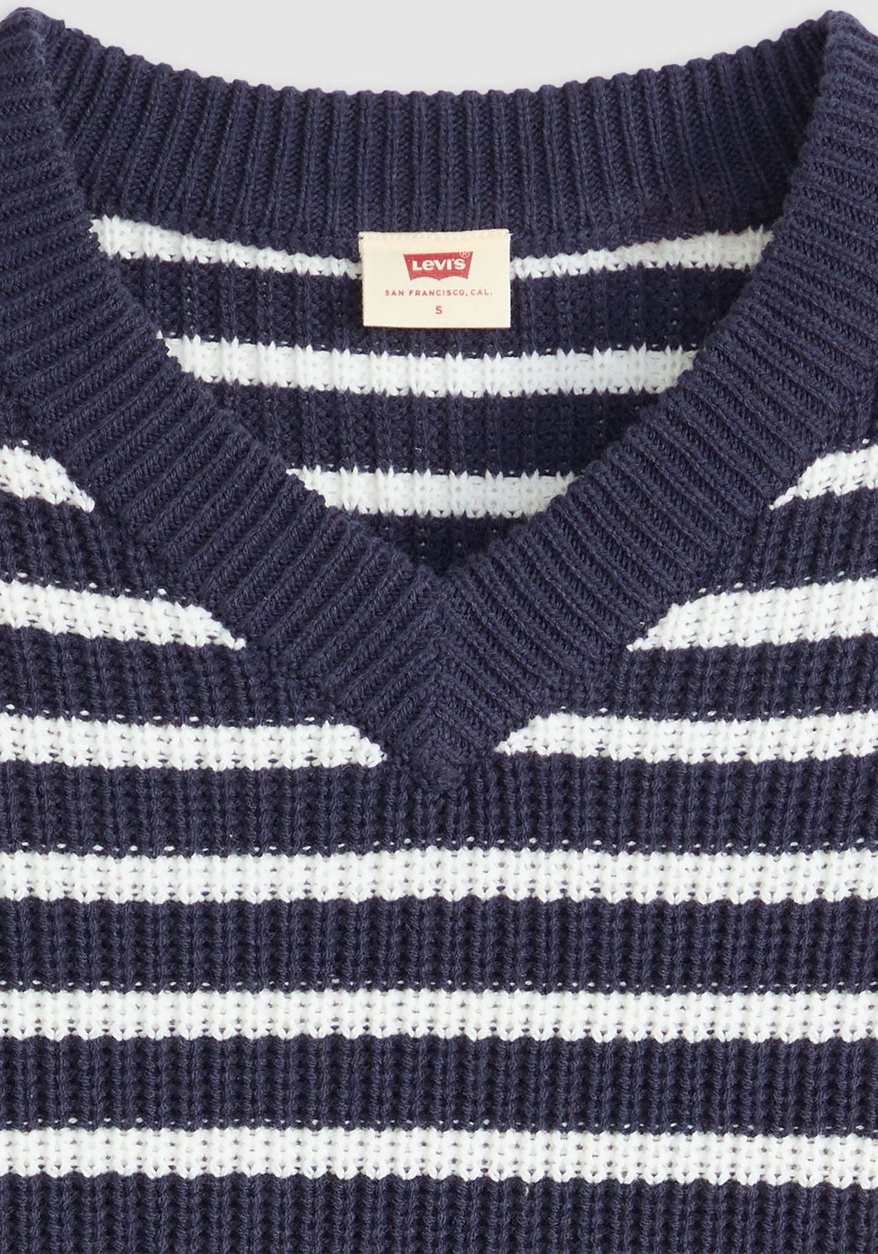 Levi's® Strickpullover »REESE VNECK SWEAT«, mit V-Ausschnitt