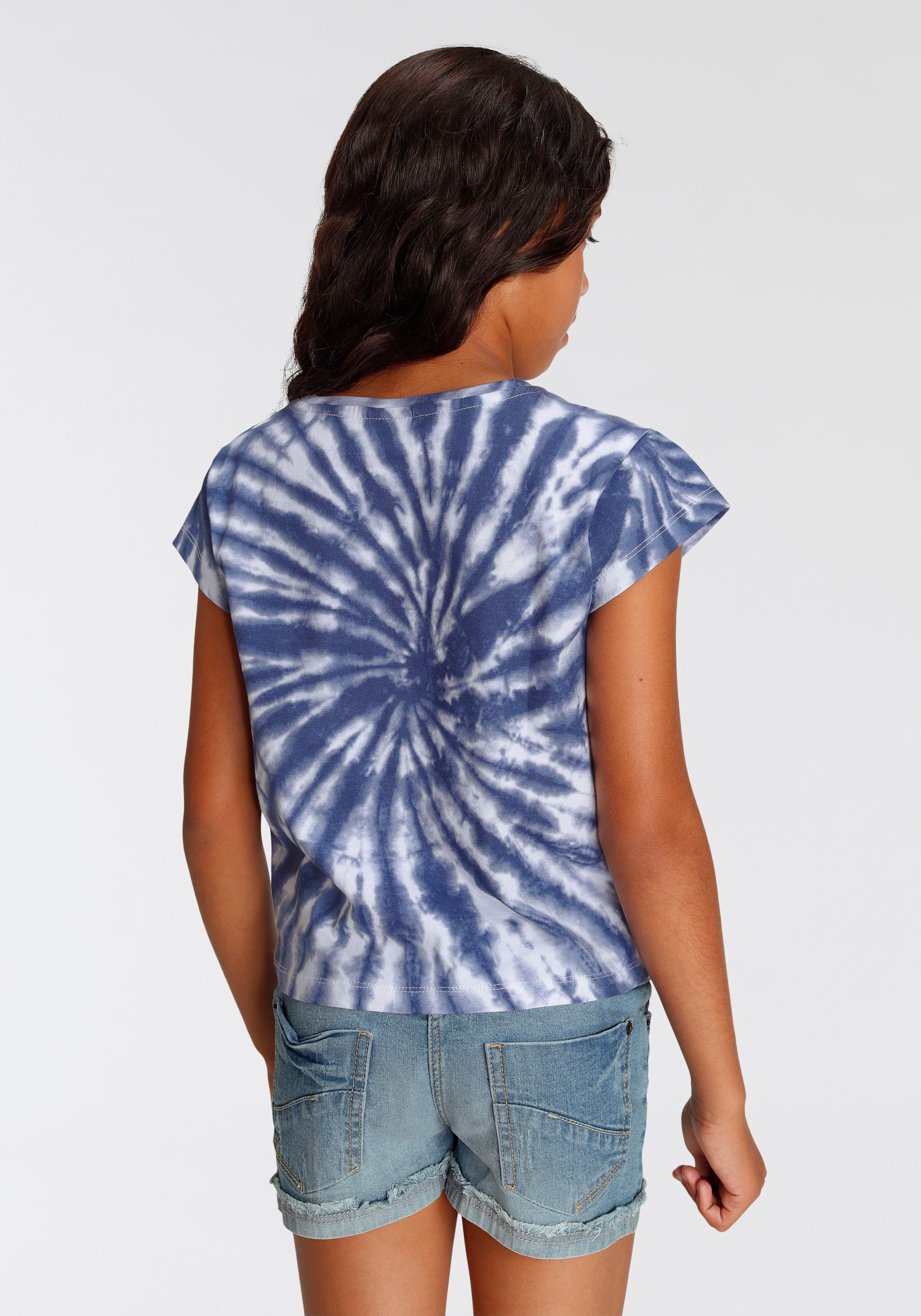 KIDSWORLD T-Shirt »Herz Batik«, kurze versandkostenfrei Form modische auf