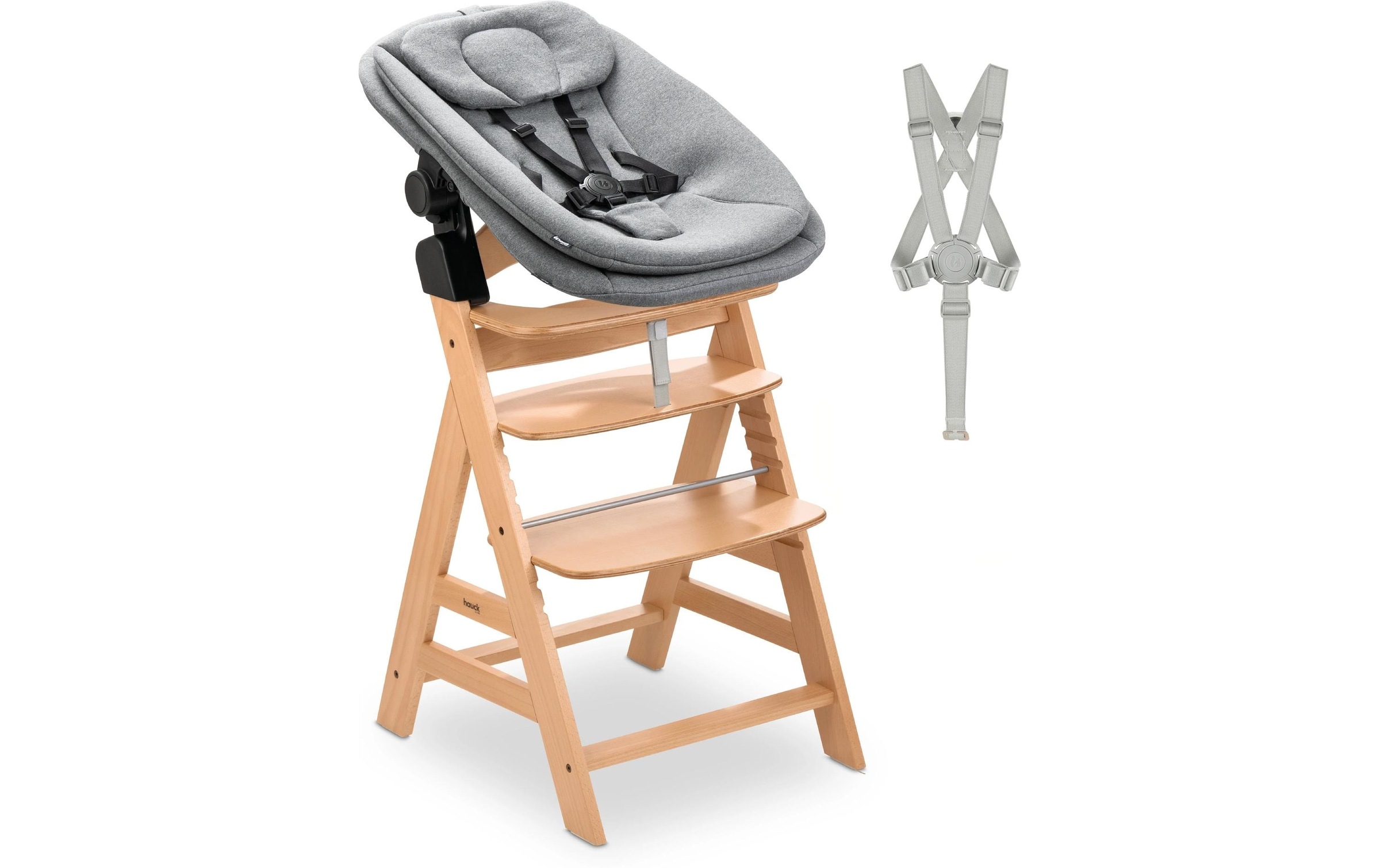 Hauck Chaise haute »Hochstuhl Alpha+ Pro, mit Newborn-Aufsatz« () dieses Produkt besteht aus FSC®-zertifiziertem Material