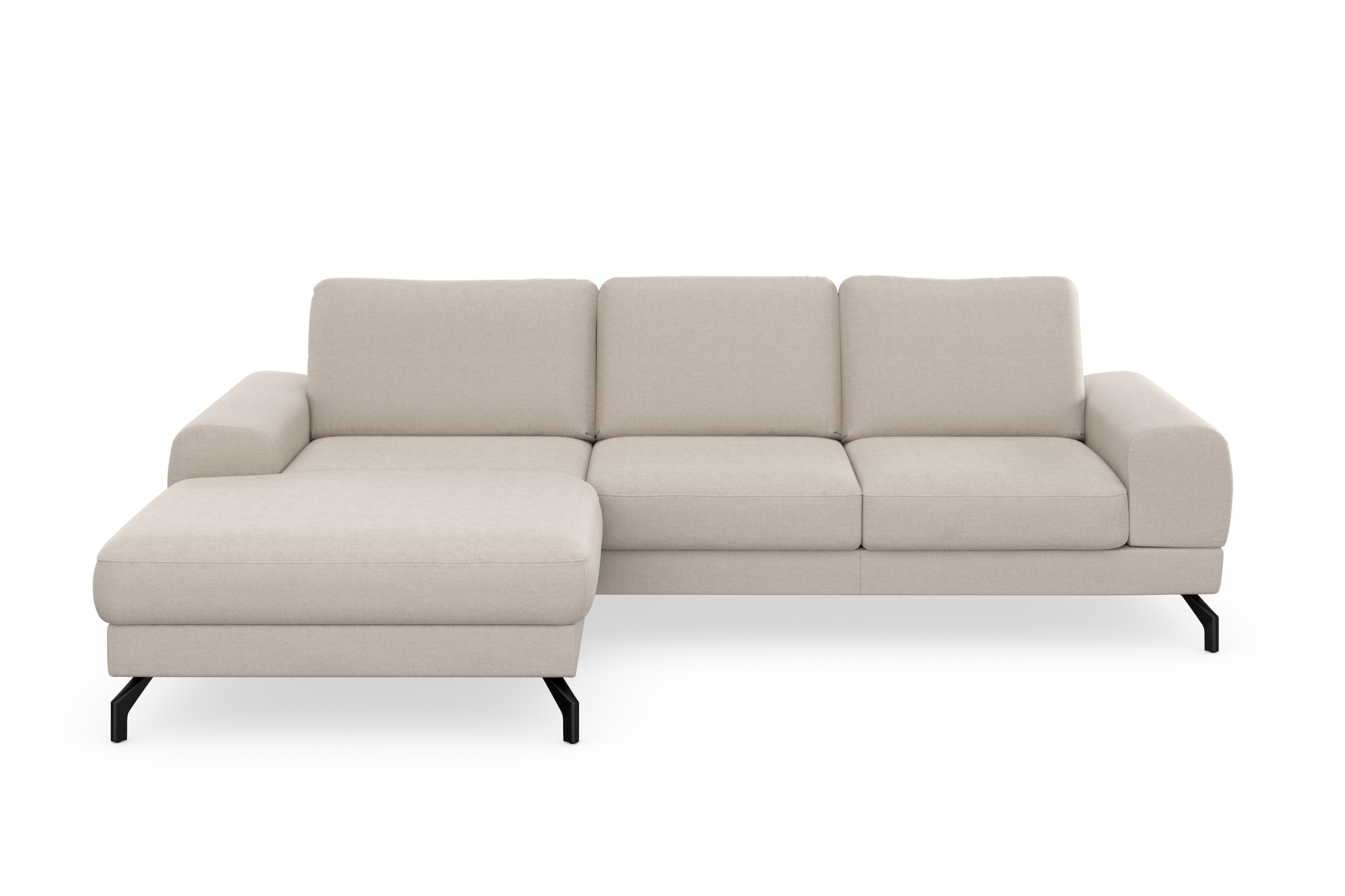 sit&more Ecksofa »Cinturo L-Form«, inklusive Sitztiefenverstellung und Federkern, Sitzhöhe 45 cm