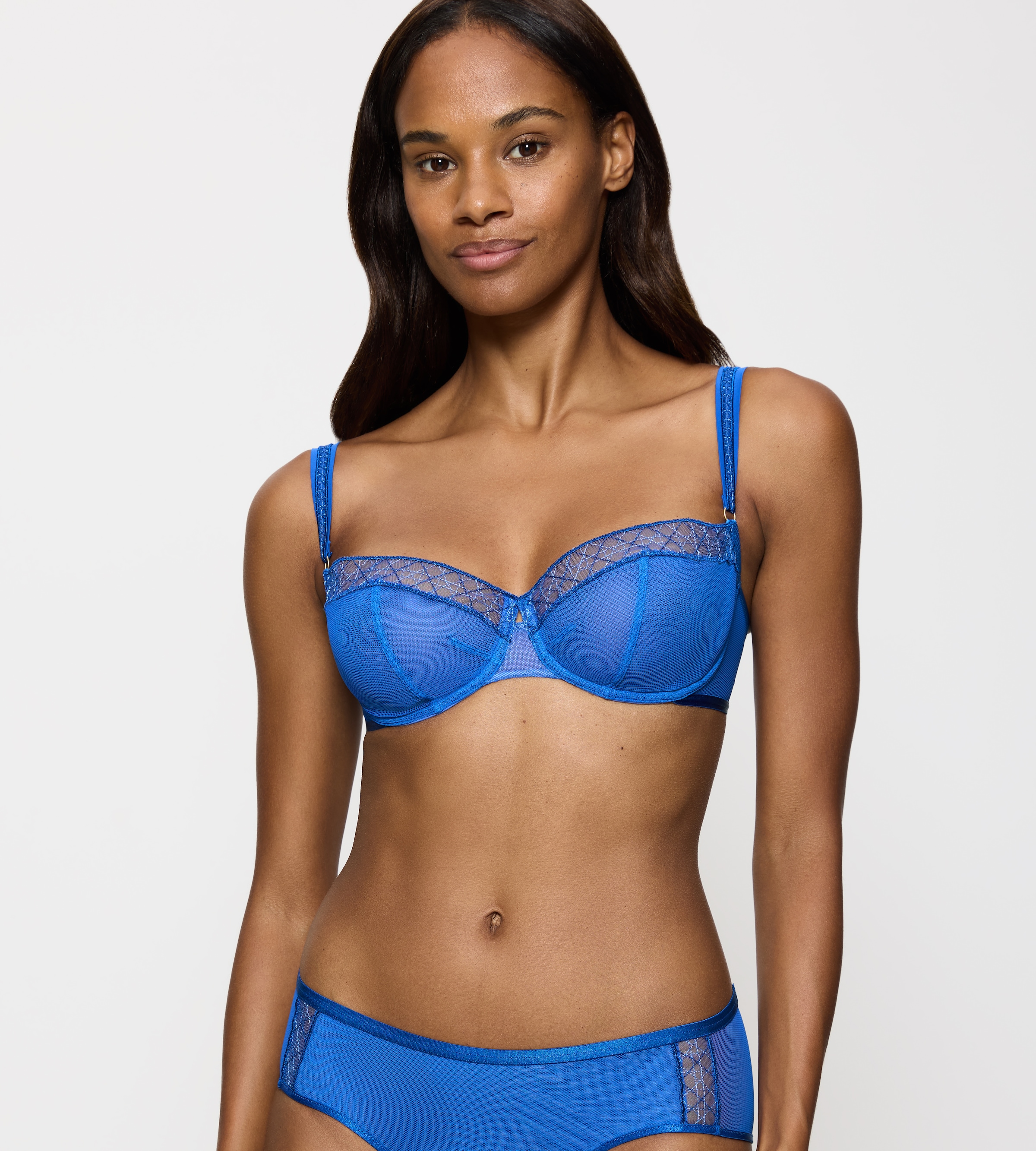 Triumph Bügel-BH »Palina Cosmic Heartbeat« elegant, Doppel-Träger, Lifting-Effekt, Mesh, weich, elastisch