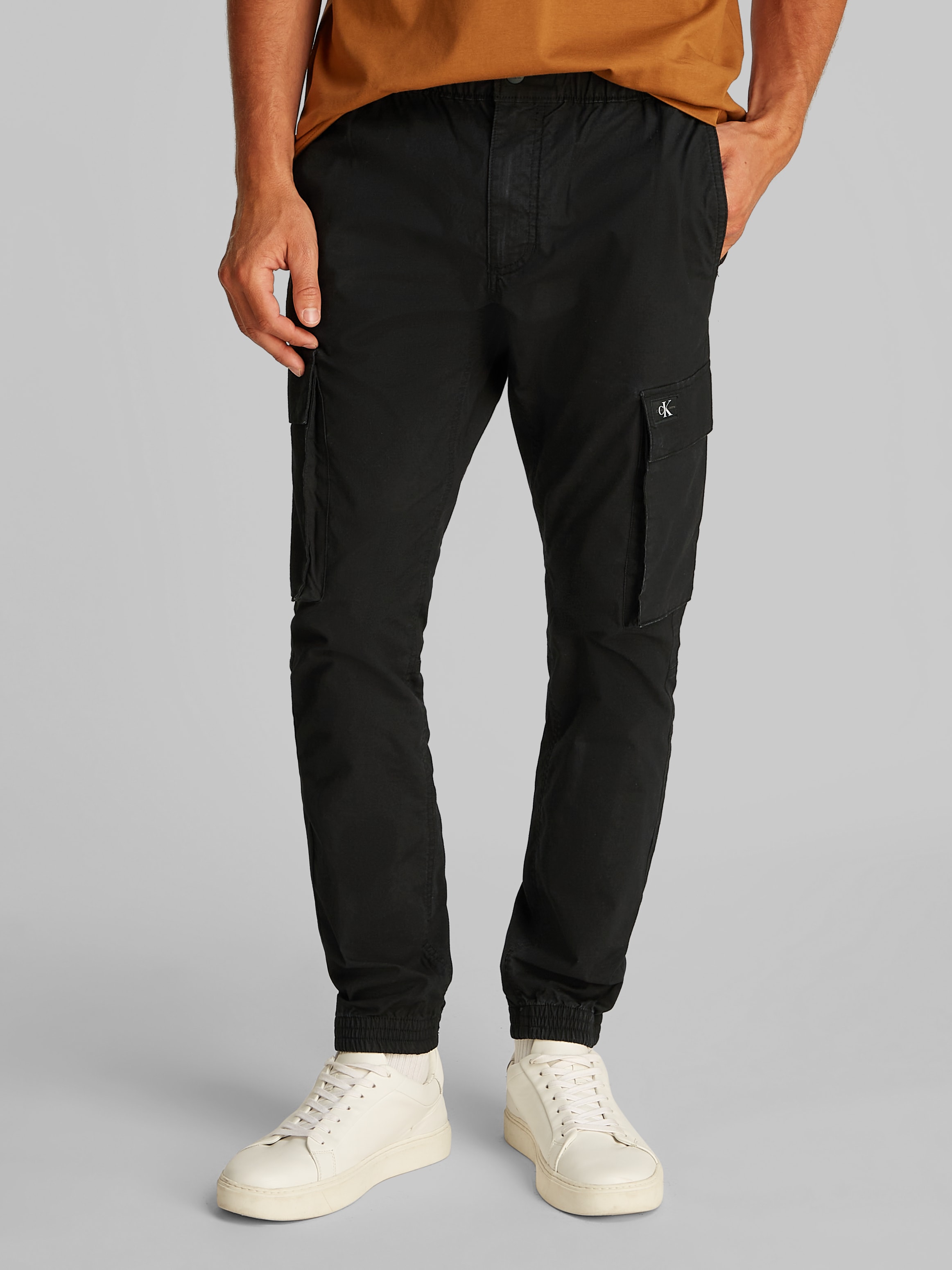 Calvin Klein Jeans Cargohose »SKINNY CARGO«, mit Logopatch