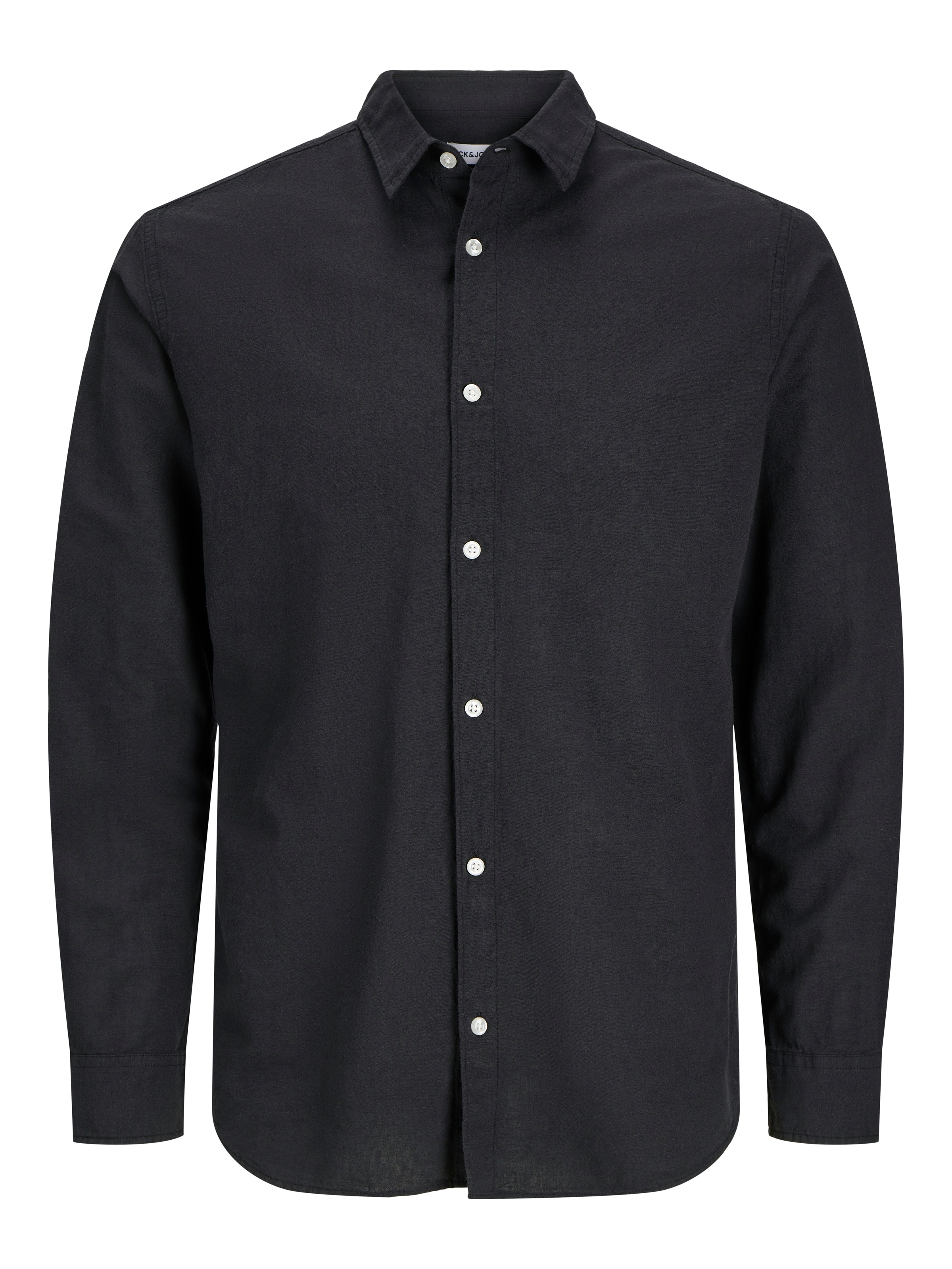 Jack & Jones PlusSize Langarmhemd »JJEBREEZE SHIRT LS SN PLS«, mit Hemdkragen