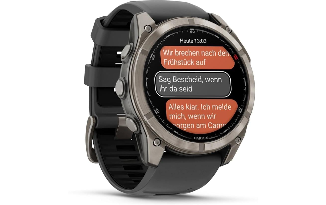 Garmin Fitnessuhr »fēnix 8 Pro – AMOLED«(/ 1,4 ″)