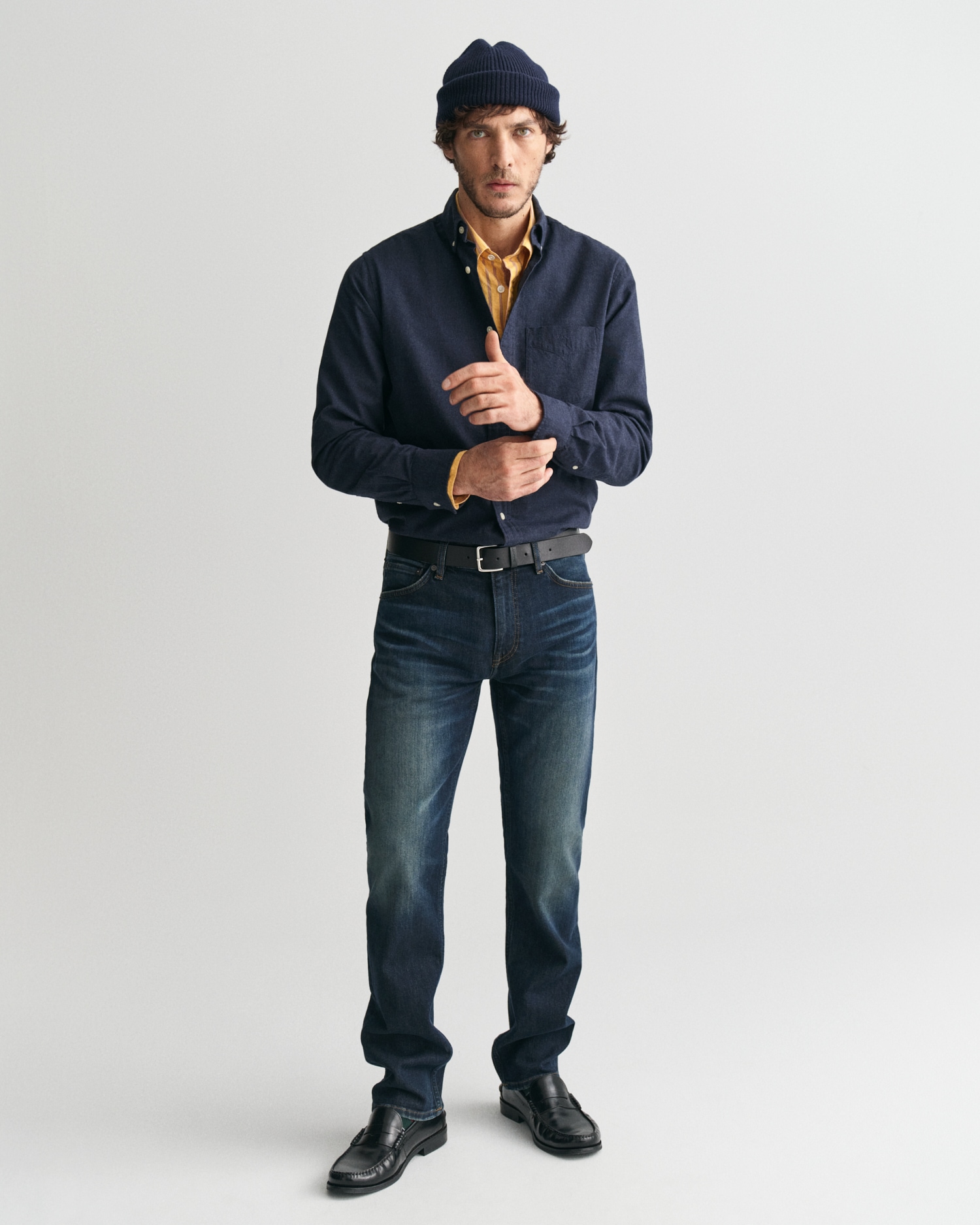 Gant Langarmhemd »REG FLANNEL MELANGE SHIRT«