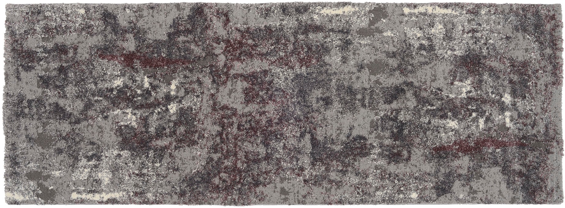 OCI DIE TEPPICHMARKE Chemin de table »JUWEL  LIRAY« Rectangulaire 20 mm Höhe Kurzflor, Wohnzimmer, Marmor Optik, Hoch Tief Effekt