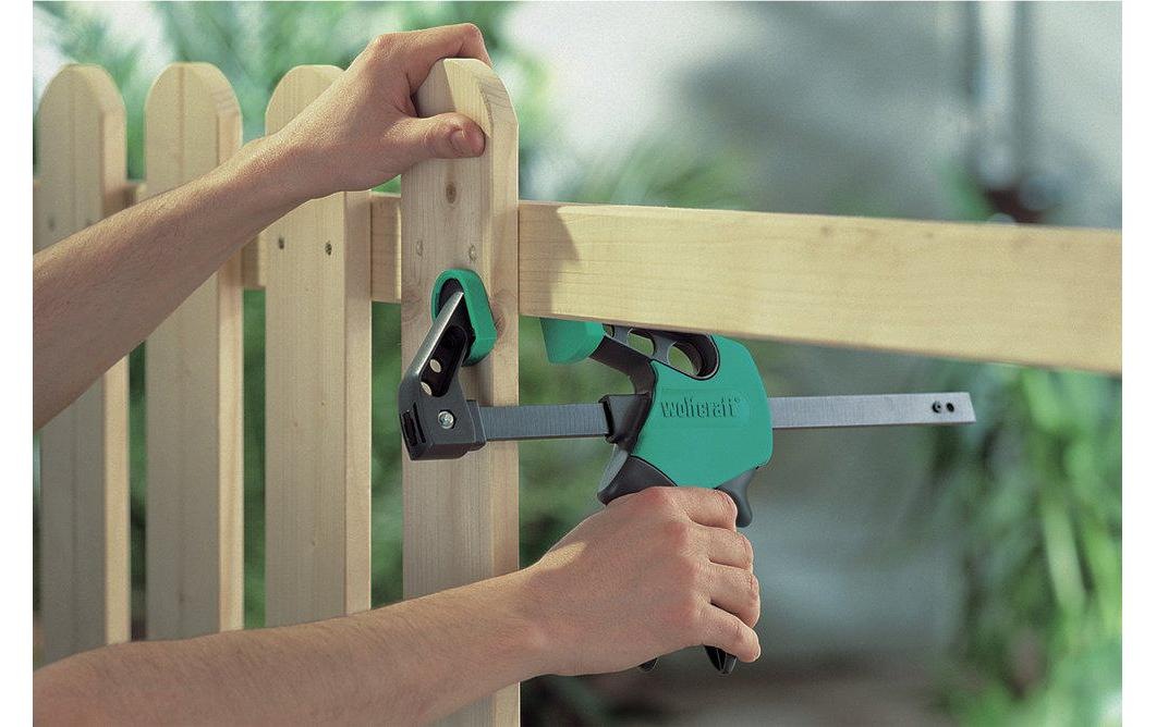 Wolfcraft Schraubzwinge »75-300 Einhandzwinge«