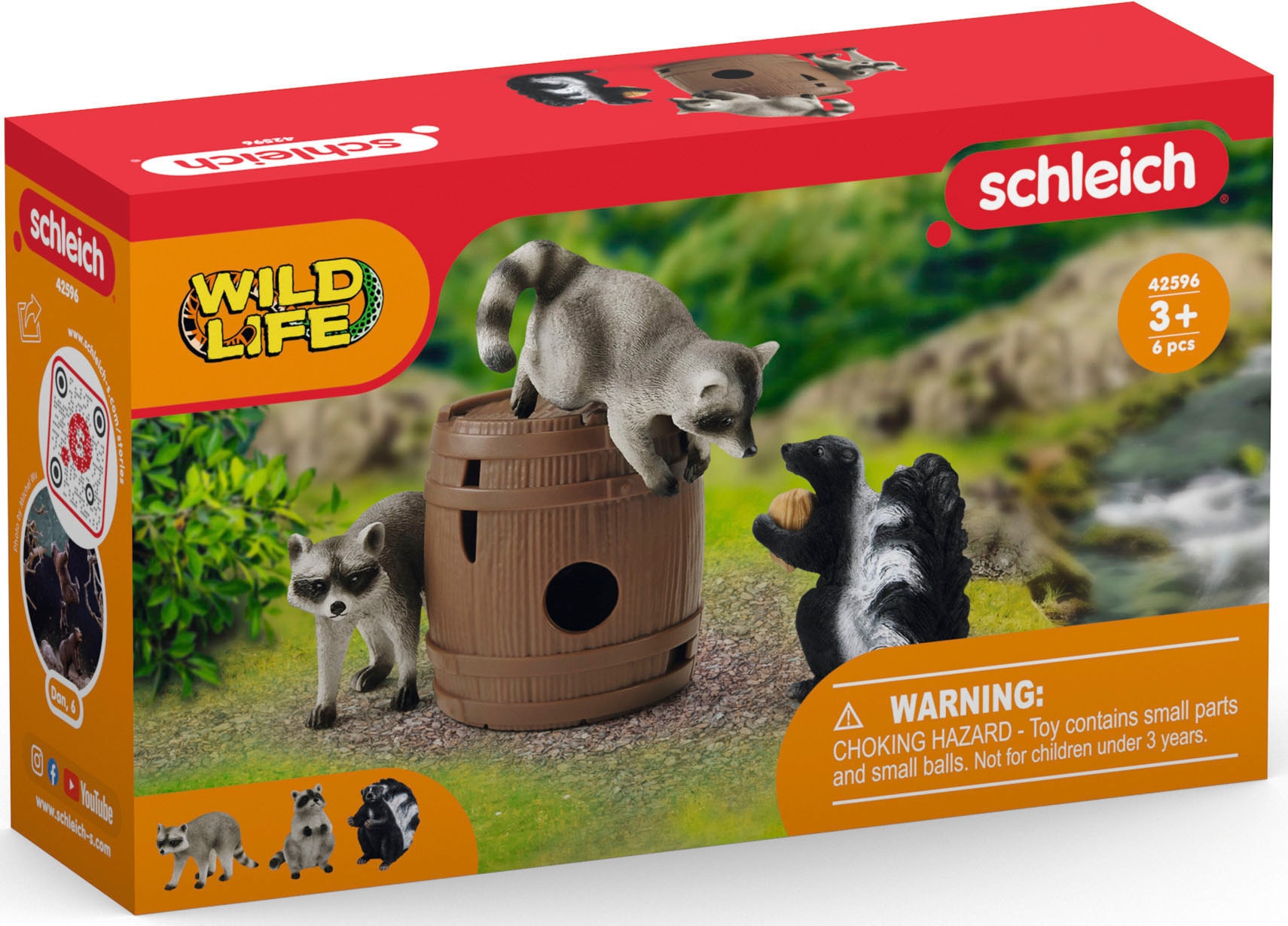 Schleich® Spielwelt »WILD LIFE, Spielspass um die Nuss (42596)«