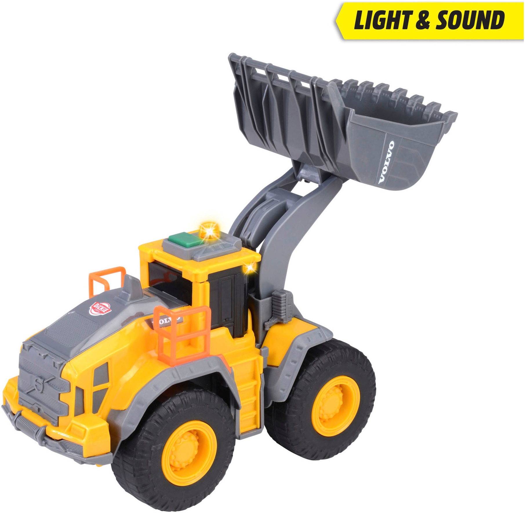 Dickie Toys Spielzeug-Radlader »Volvo Wheel Loader« mit Licht und Sound