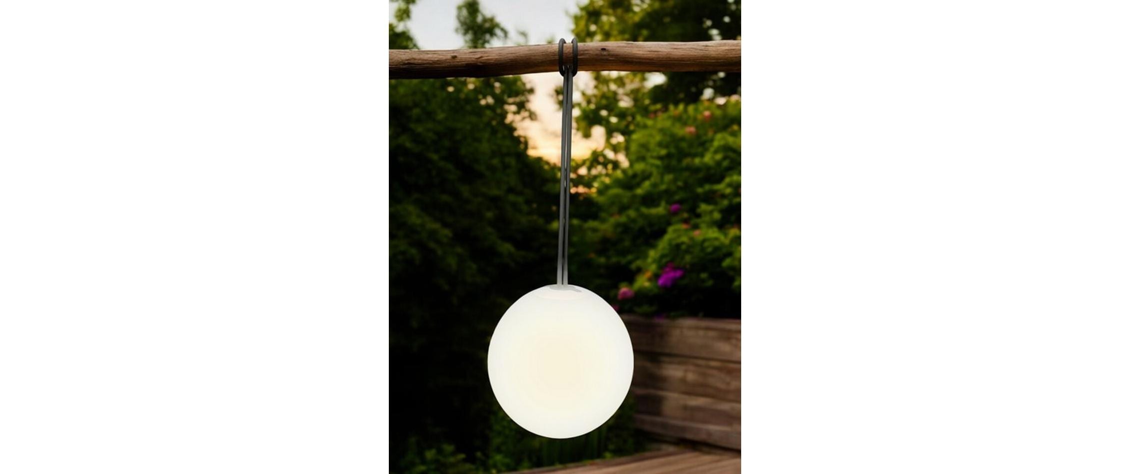   Lampe à suspendre »Dameco LED Outdoor D20 cm,3000 Kelvin, 80 lm, 4W« 1 cuis blanc chaud