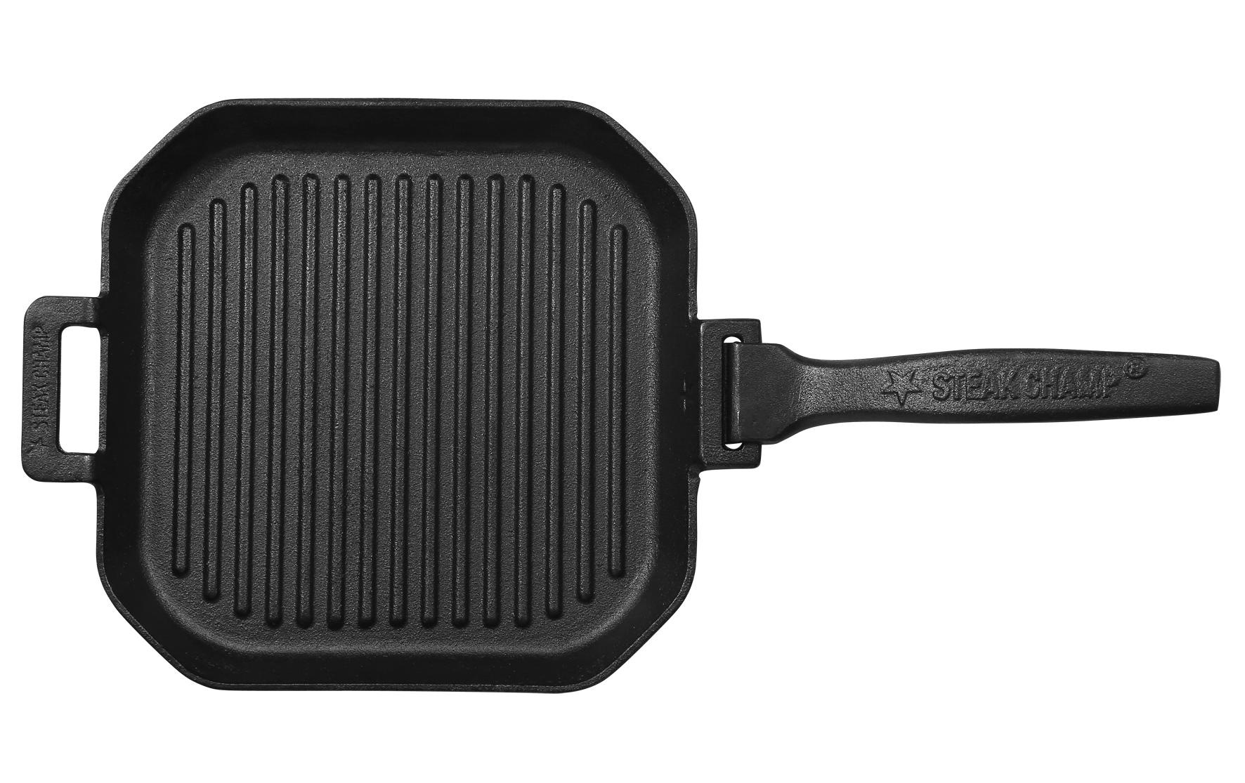 Image of STEAKCHAMP Grillpfanne »Gusseisen 2«, Gusseisen bei Ackermann Versand Schweiz