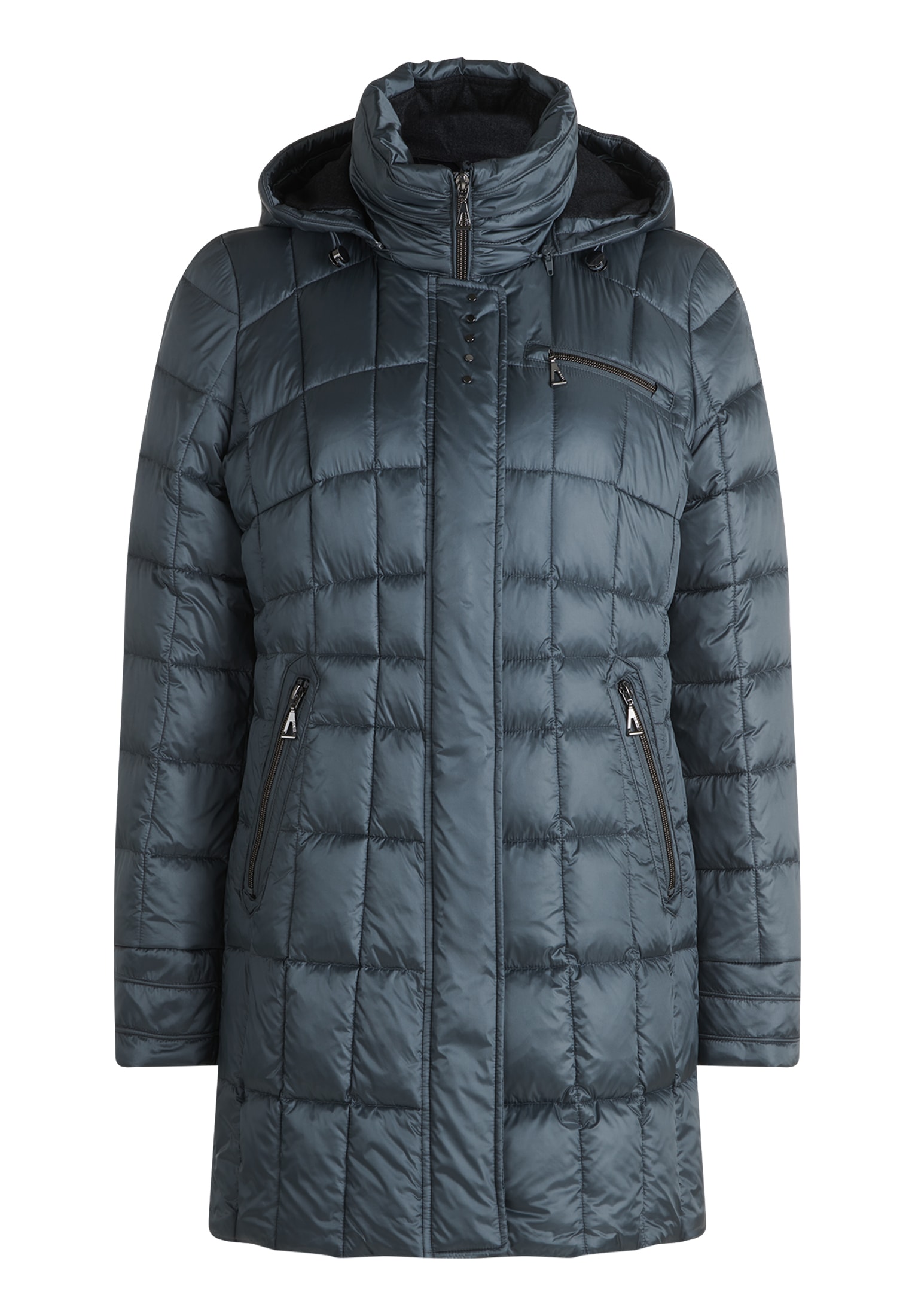 Gil Bret Steppmantel Winterjacke mit abnehmbarer Kapuze und Reissverschluss
