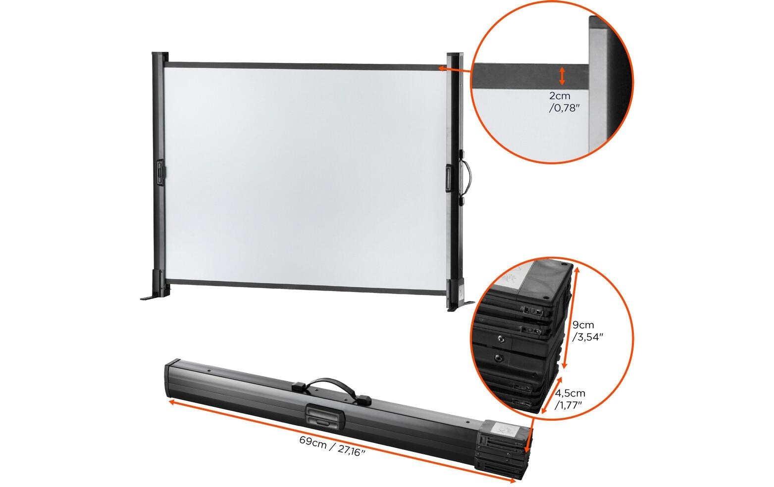 Celexon Tischleinwand »Mobil Professional 81x61cm«