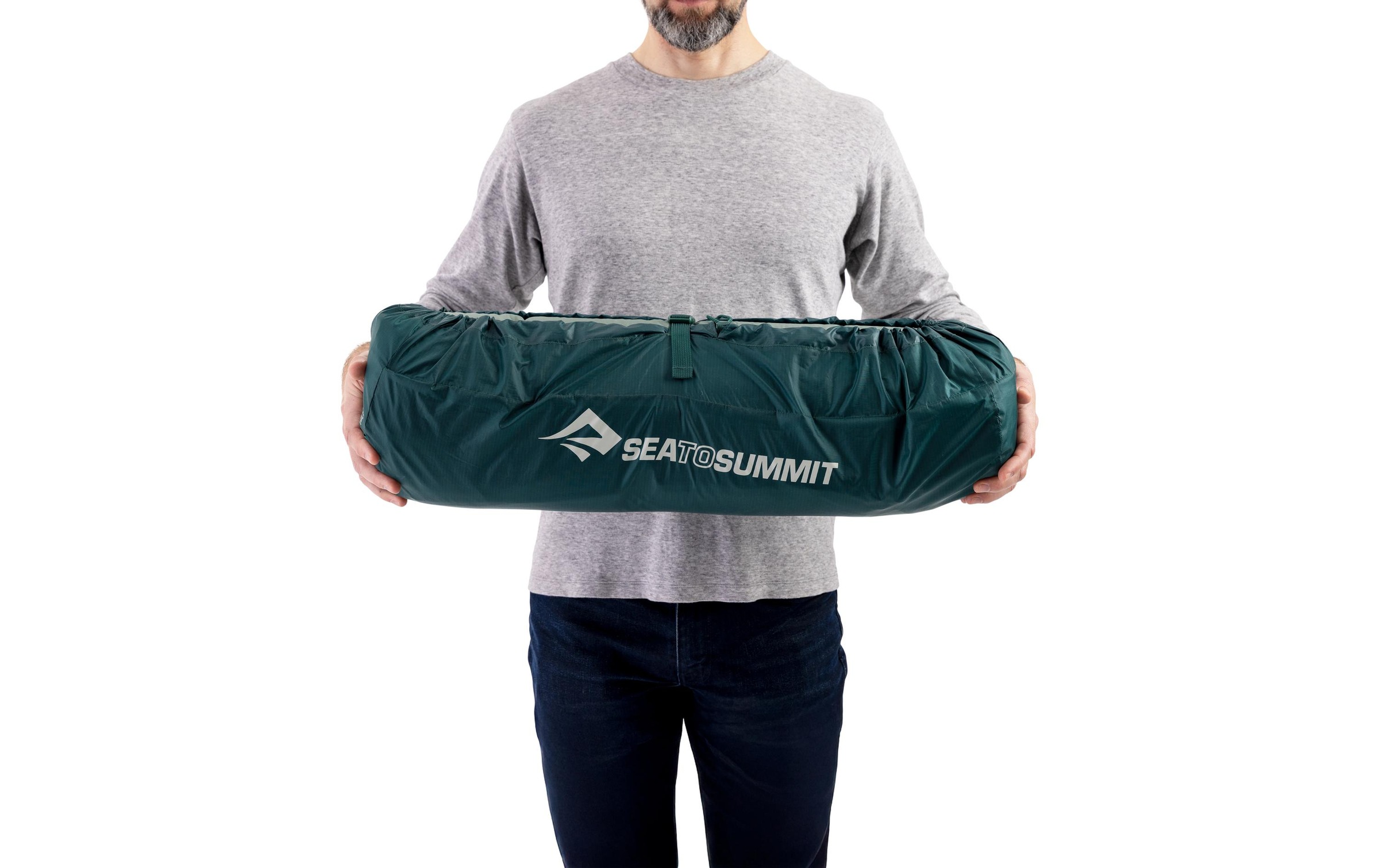 sea to summit Luftmatratze »Comfort Deluxe Mat Regular Rectangular« Selbstaufblasende Schlafmatte, Rain Forest