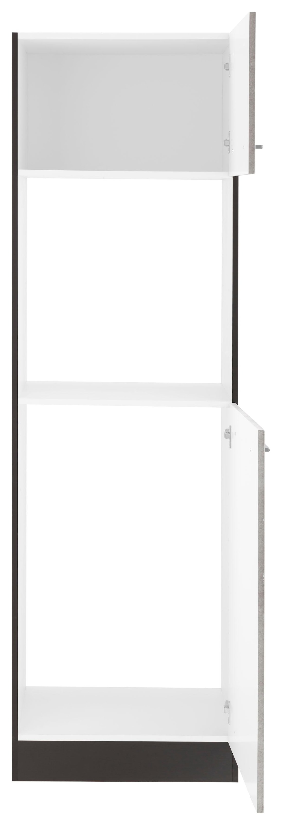 KOCHSTATION Backofen/Kühlumbauschrank »KS-Tulsa«, 60 cm breit, 200 cm hoch, mit Nischenmass 88 cm