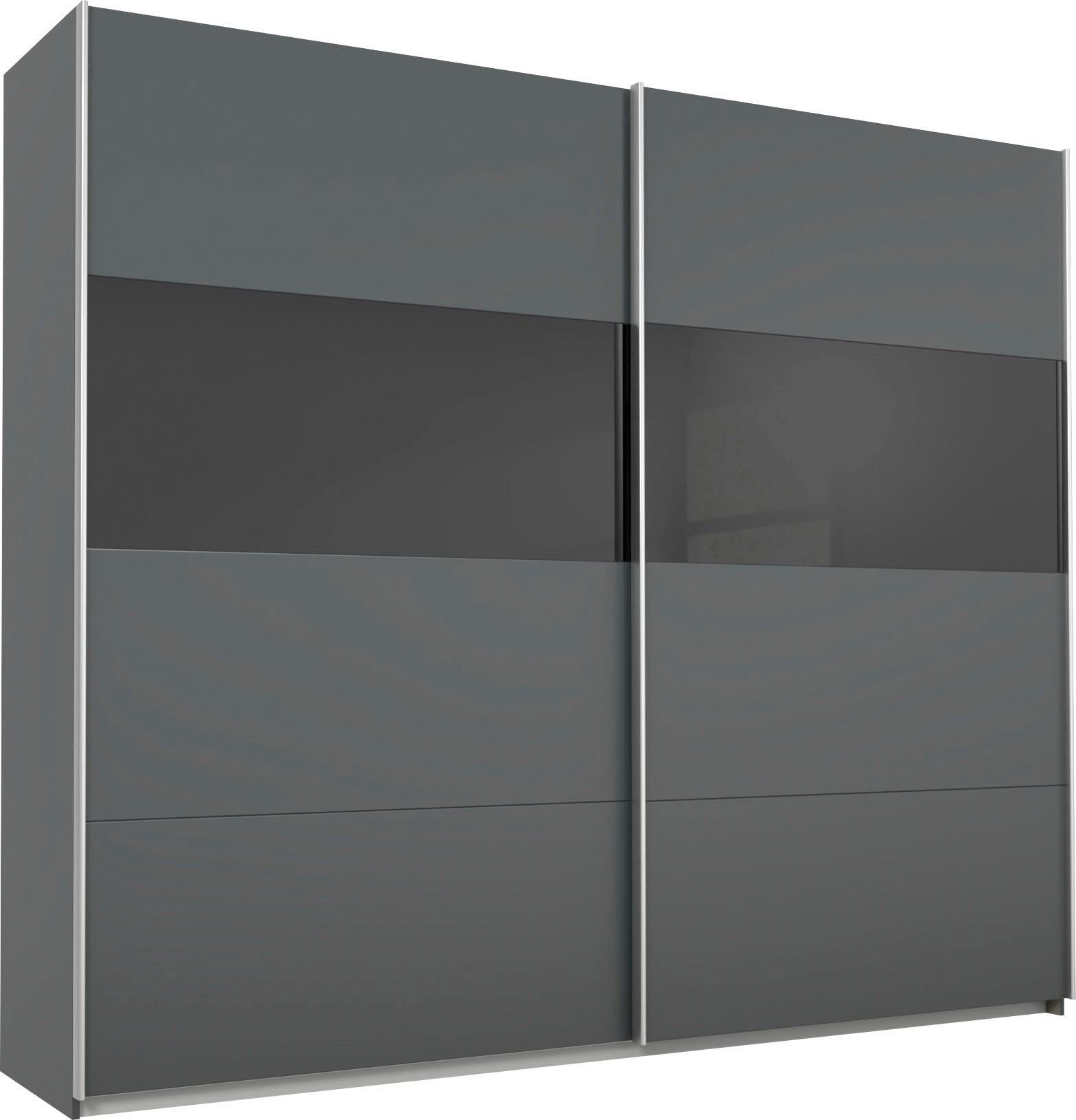 Image of rauch Schwebetürenschrank »Quadra«, mit Glaselementen bei Ackermann Versand Schweiz