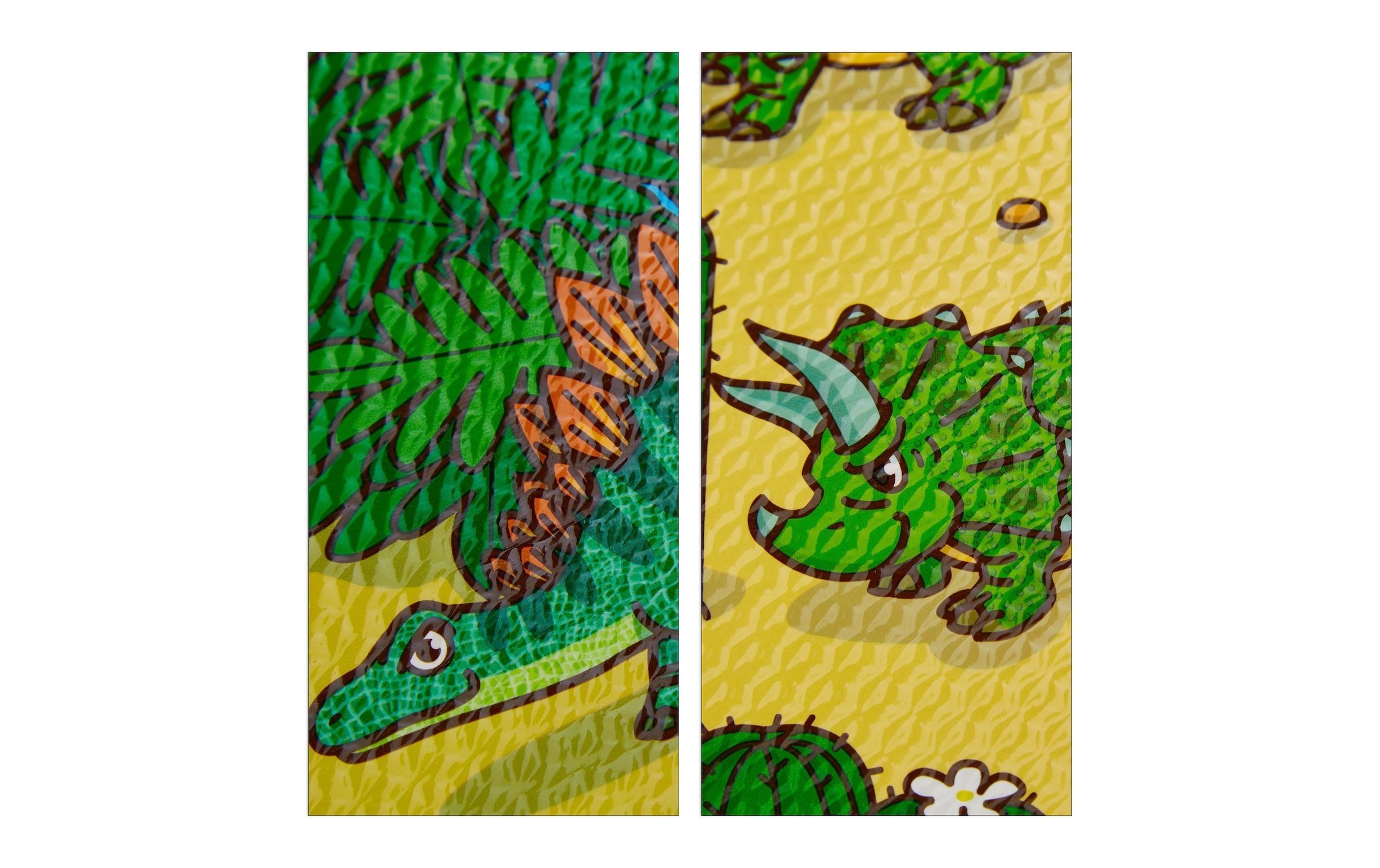 relaxdays Puzzlematte »Dinosaurier«