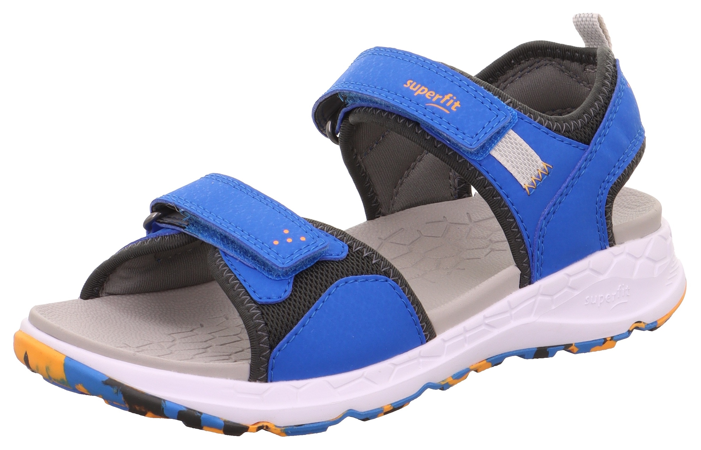 Superfit Sandale »CRISS CROSS WMS: mittel«, Sommerschuh, Klettschuh, Outdoorschuh, mit...