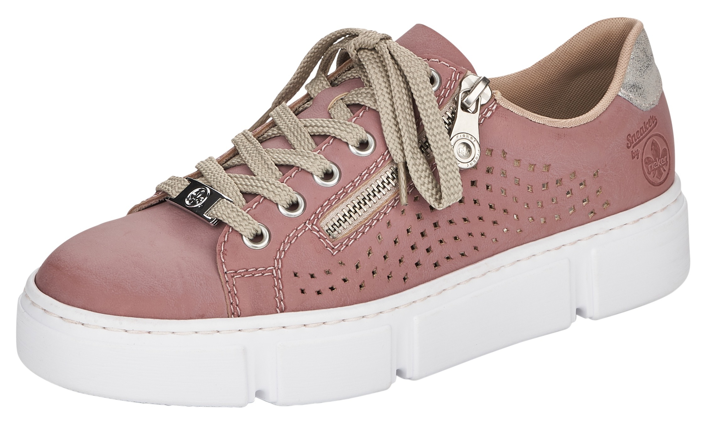 Image of Rieker Plateausneaker, mit perforierter Oberfläche bei Ackermann Versand Schweiz