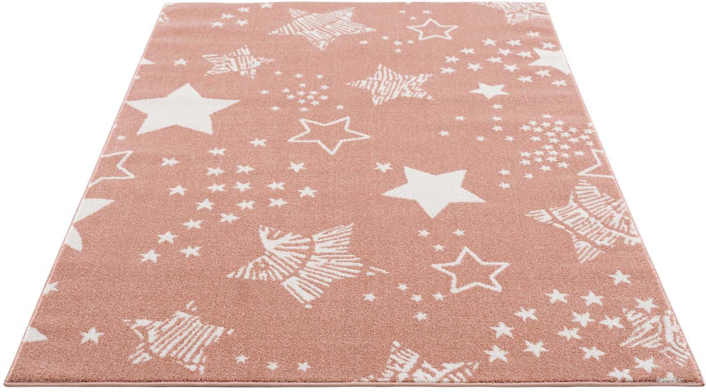 Image of Carpet City Kinderteppich »Anime9387«, rechteckig, 11 mm Höhe, Sternen-Teppich, Weicher Flor, Pflegeleicht, Kinderzimmer bei Ackermann Versand Schweiz