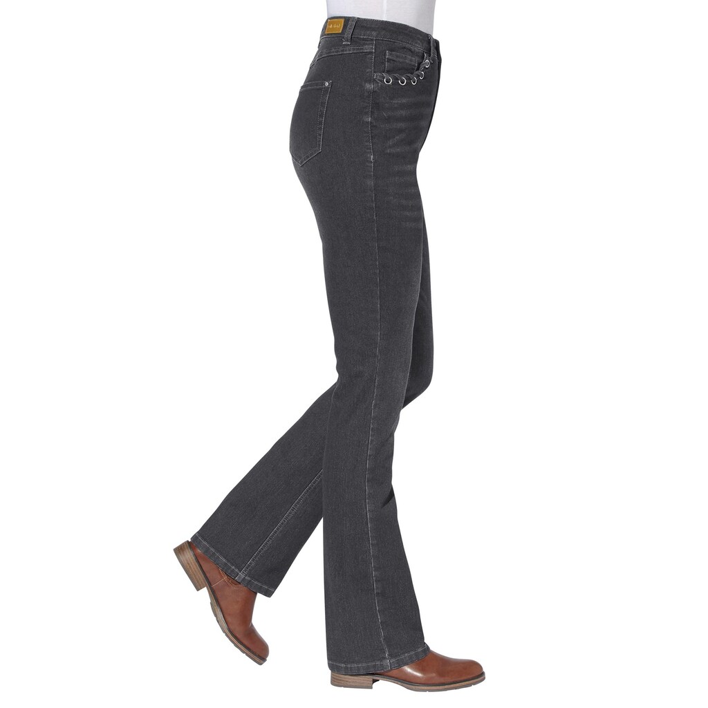 Casual Looks Bootcut-Jeans, (1 tlg.)