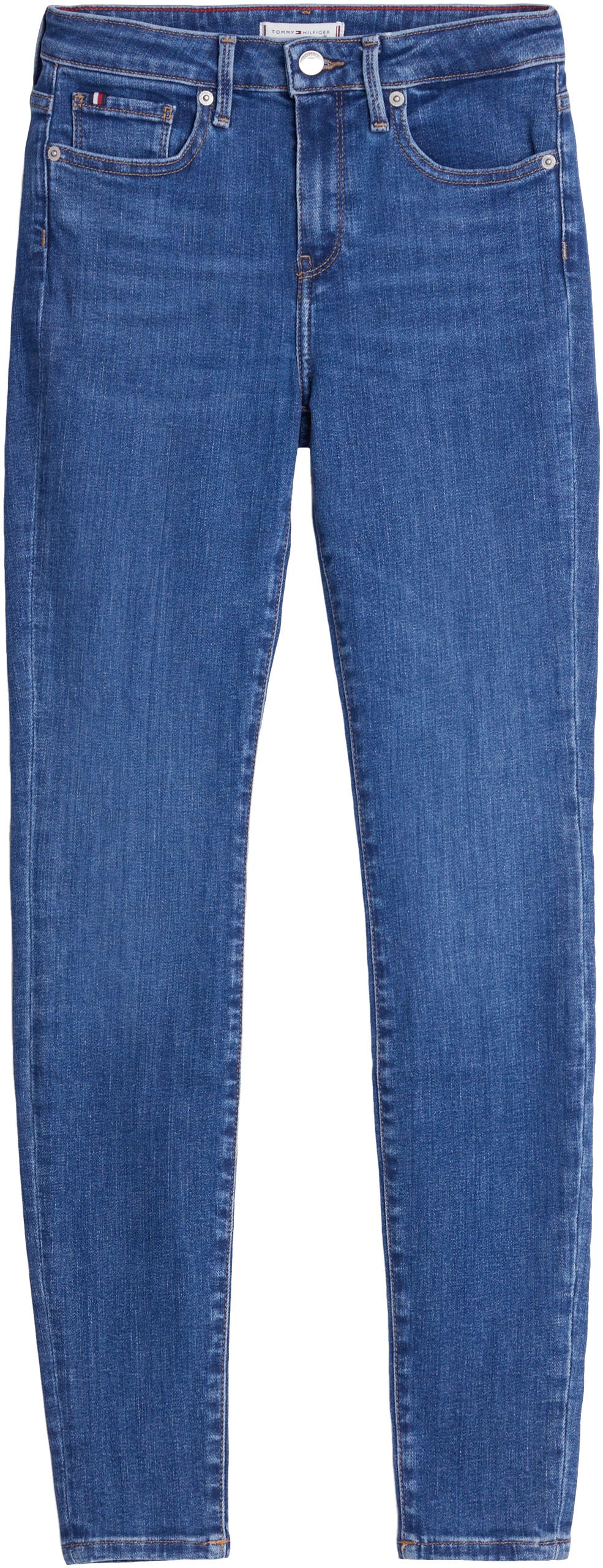Tommy Hilfiger Skinny-fit-Jeans »HERITAGE COMO SKINNY RW«, mit Tommy Hilfiger Logo-Badge