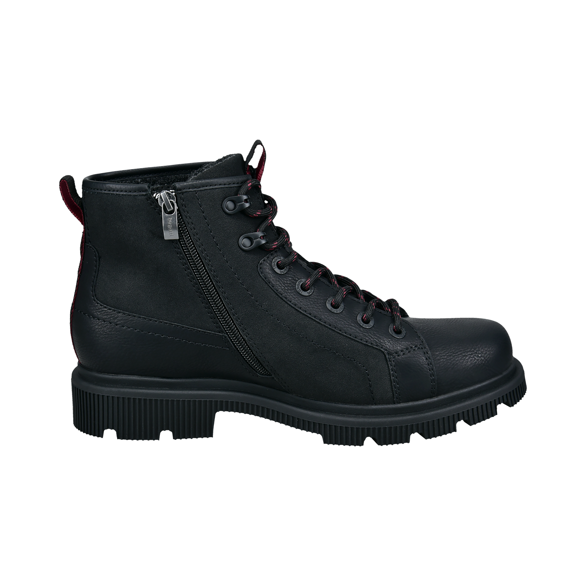 bugatti Schnürboots  Winterboots, Herrenschuh mit Profilsohle