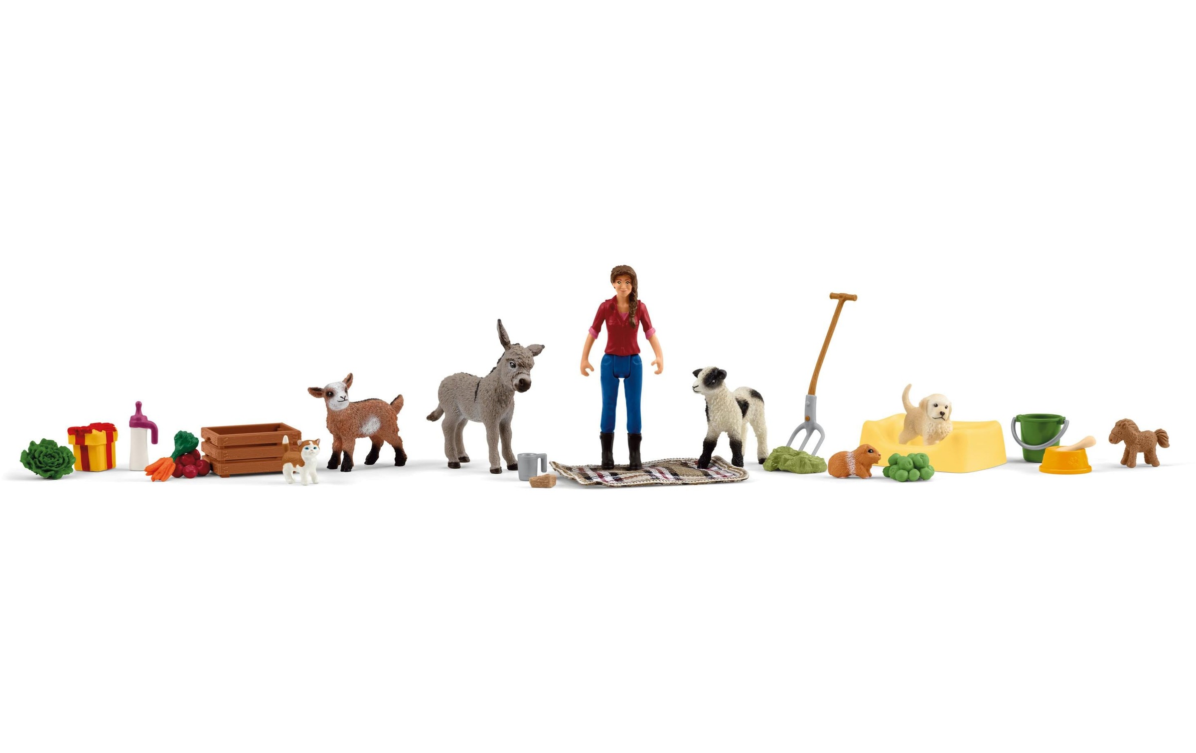 Schleich® Adventskalender »Farm World 2023«, ab 3 Jahren