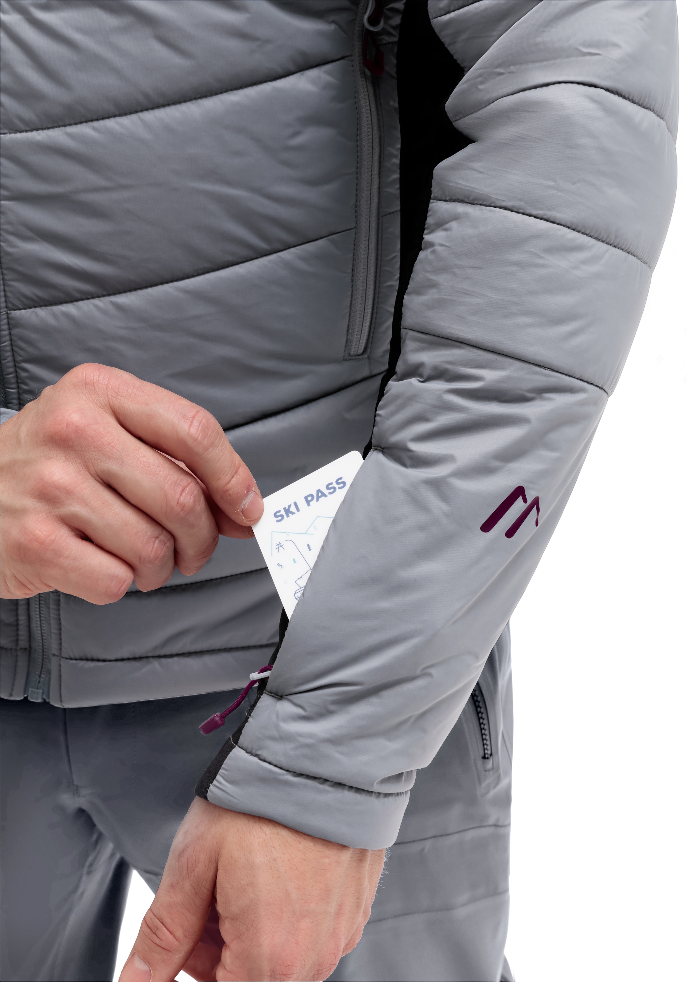 Maier Sports Veste de ski »Marsicano Hyb« veste d'hiver homme respirante et coupe-vent