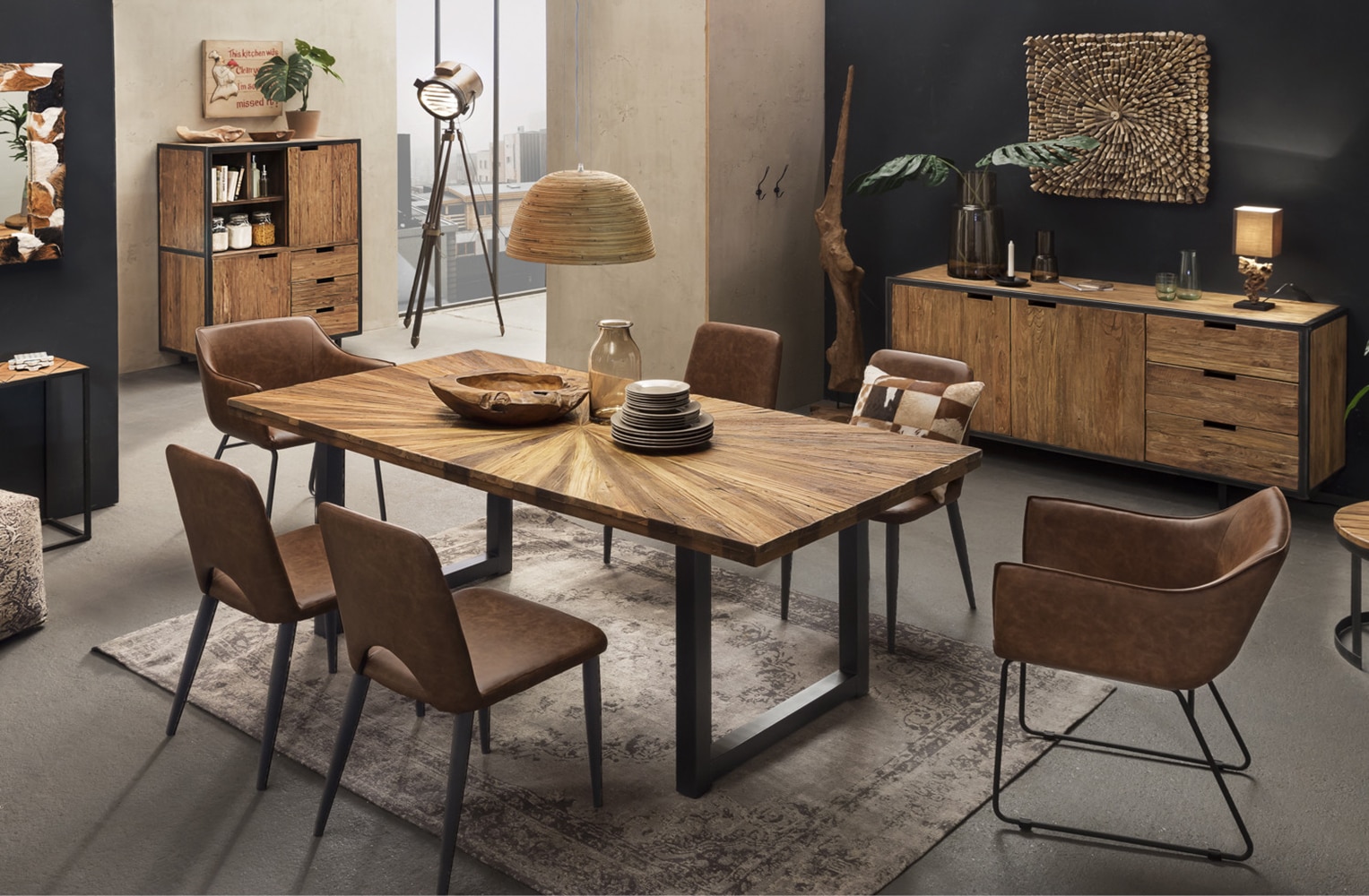 SIT Tischbein 1 Stk. tlg. modernes Kufen-Gestell