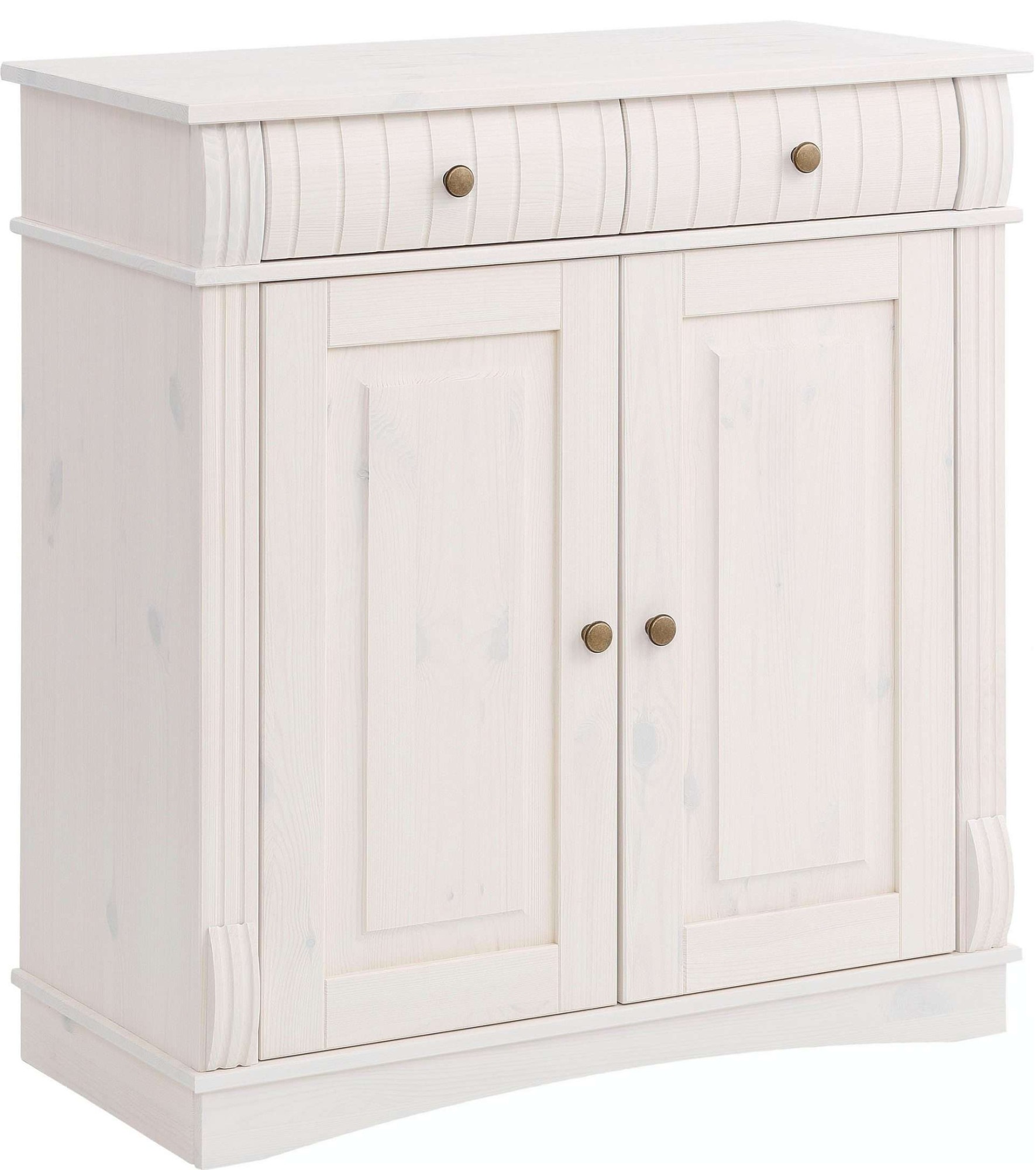 Image of GOODproduct Kommode "Teresa Sideboard nur 2 Schubkästen" aus massiver Kiefer Breite 84 cm, FSC